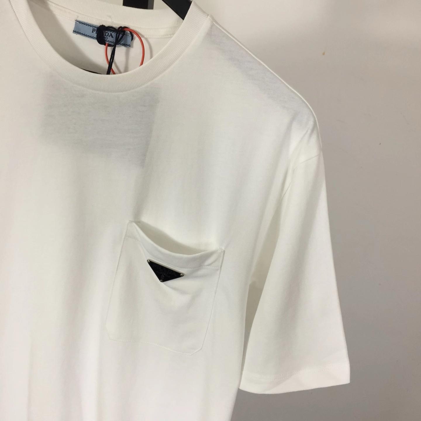 Prada Cotton T-Shirt - DopestKickz