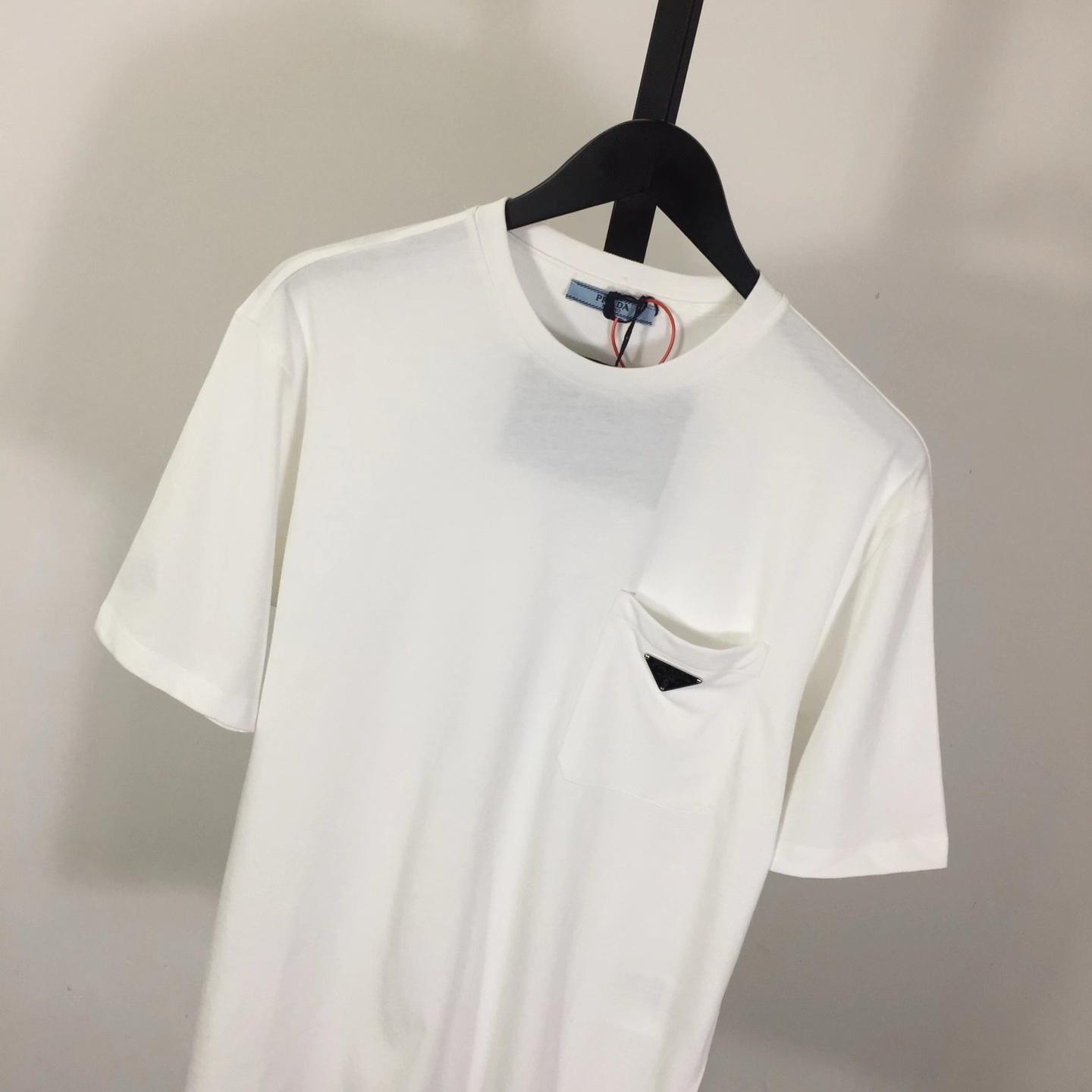 Prada Cotton T-Shirt - DopestKickz