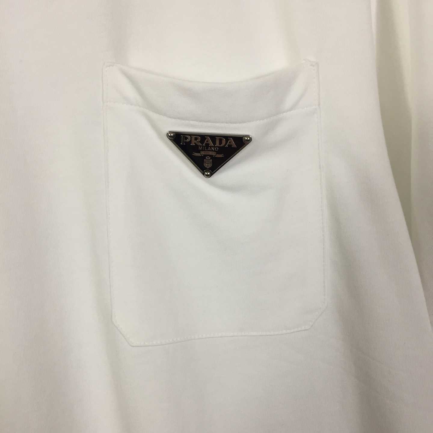 Prada Cotton T-Shirt - DopestKickz