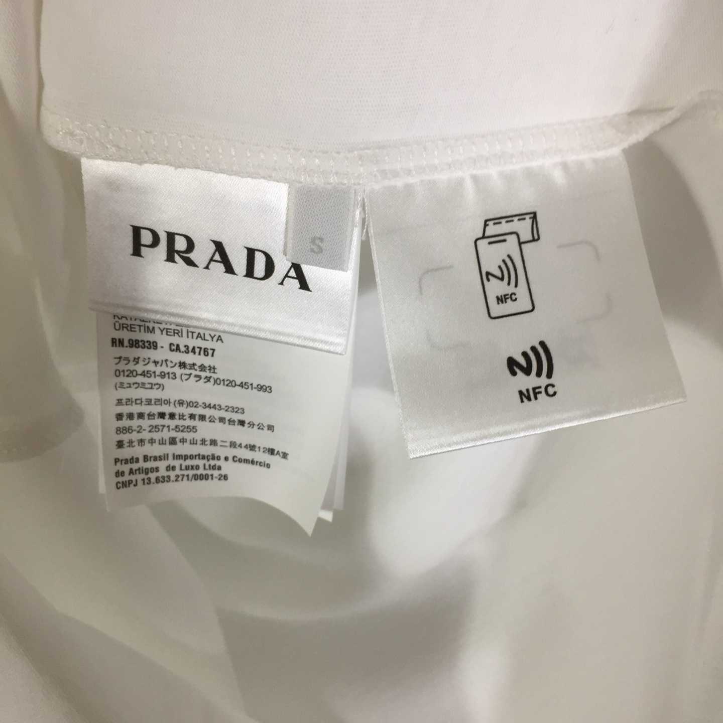 Prada Cotton T-Shirt - DopestKickz