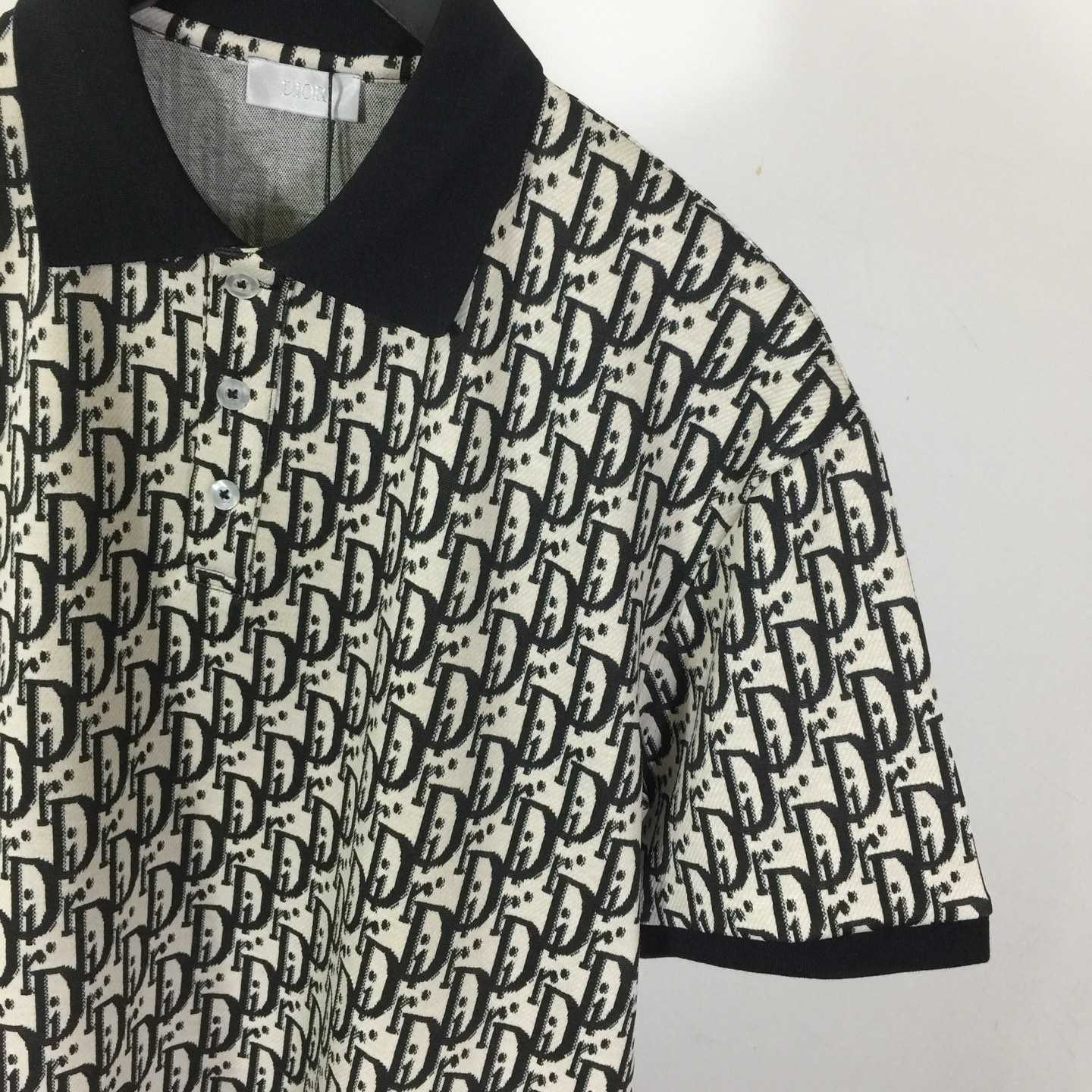 Dior Oblique Polo Shirt - DopestKickz