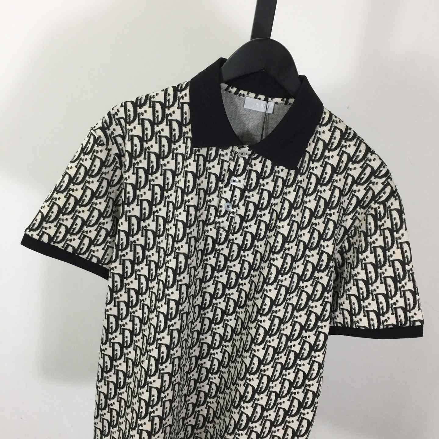 Dior Oblique Polo Shirt - DopestKickz
