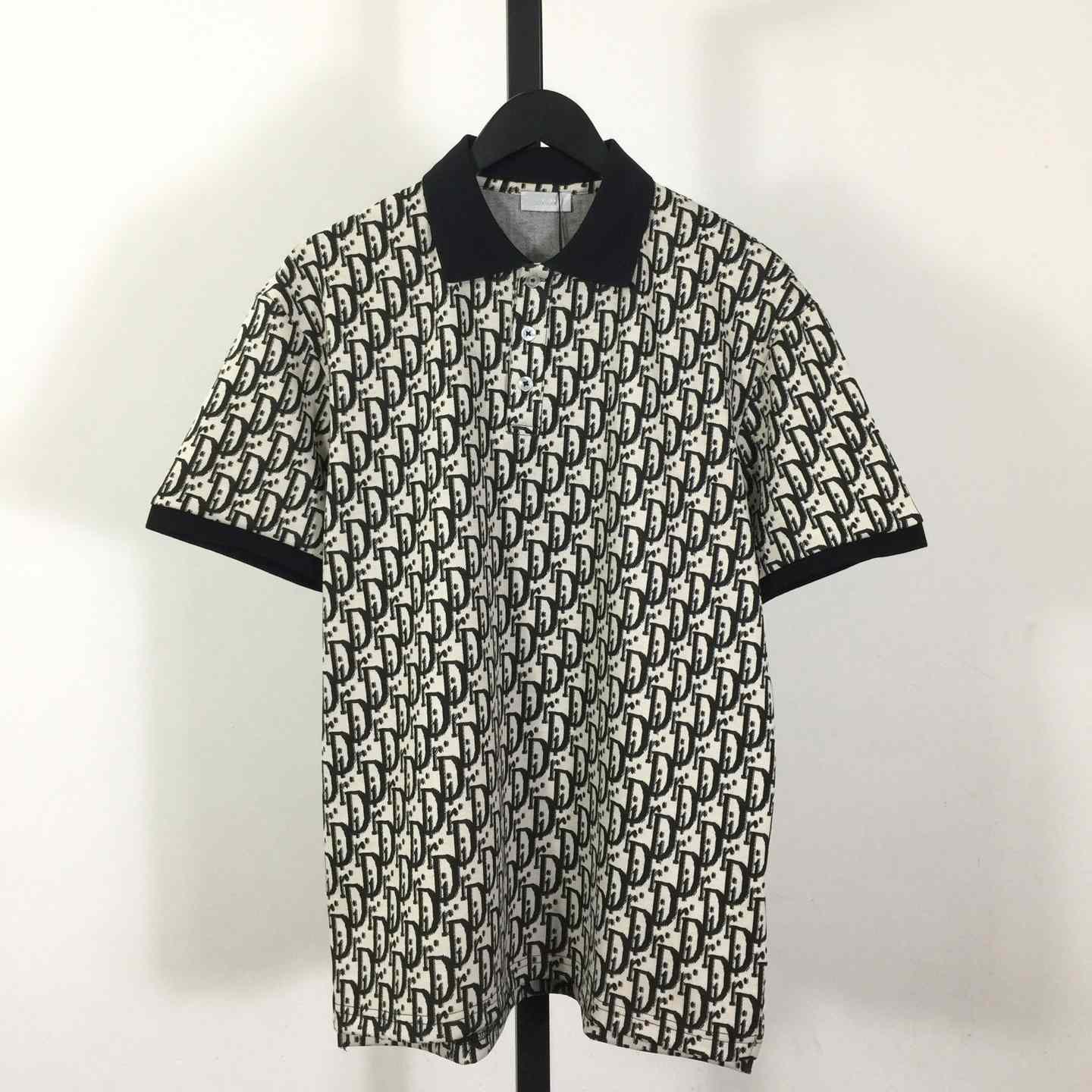 Dior Oblique Polo Shirt - DopestKickz