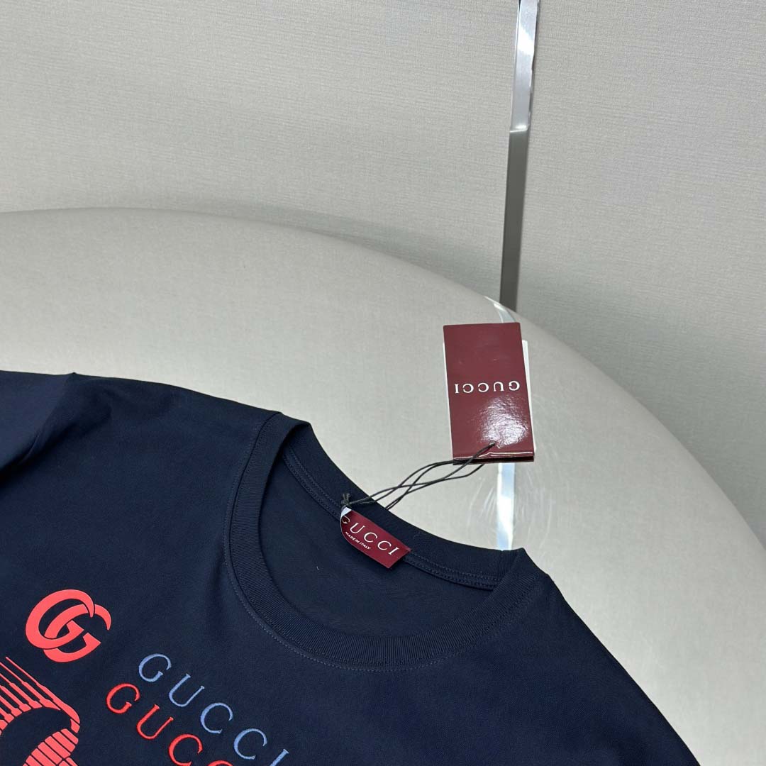 Gucci Printed Cotton Jersey T-shirt - DopestKickz