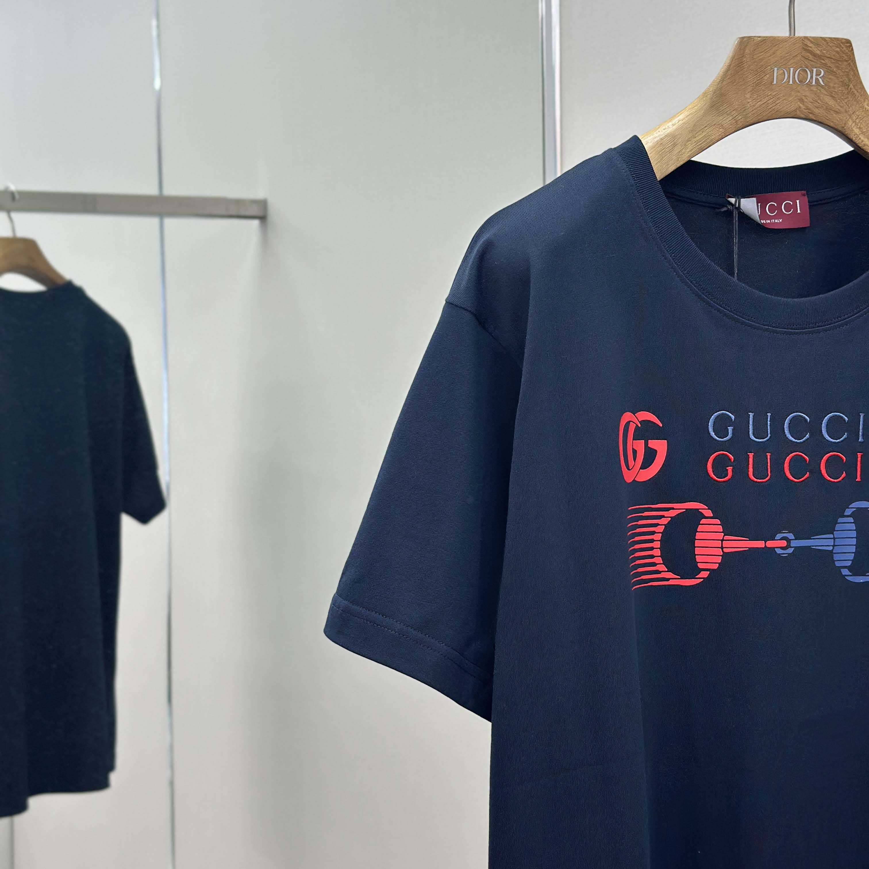 Gucci Printed Cotton Jersey T-shirt - DopestKickz