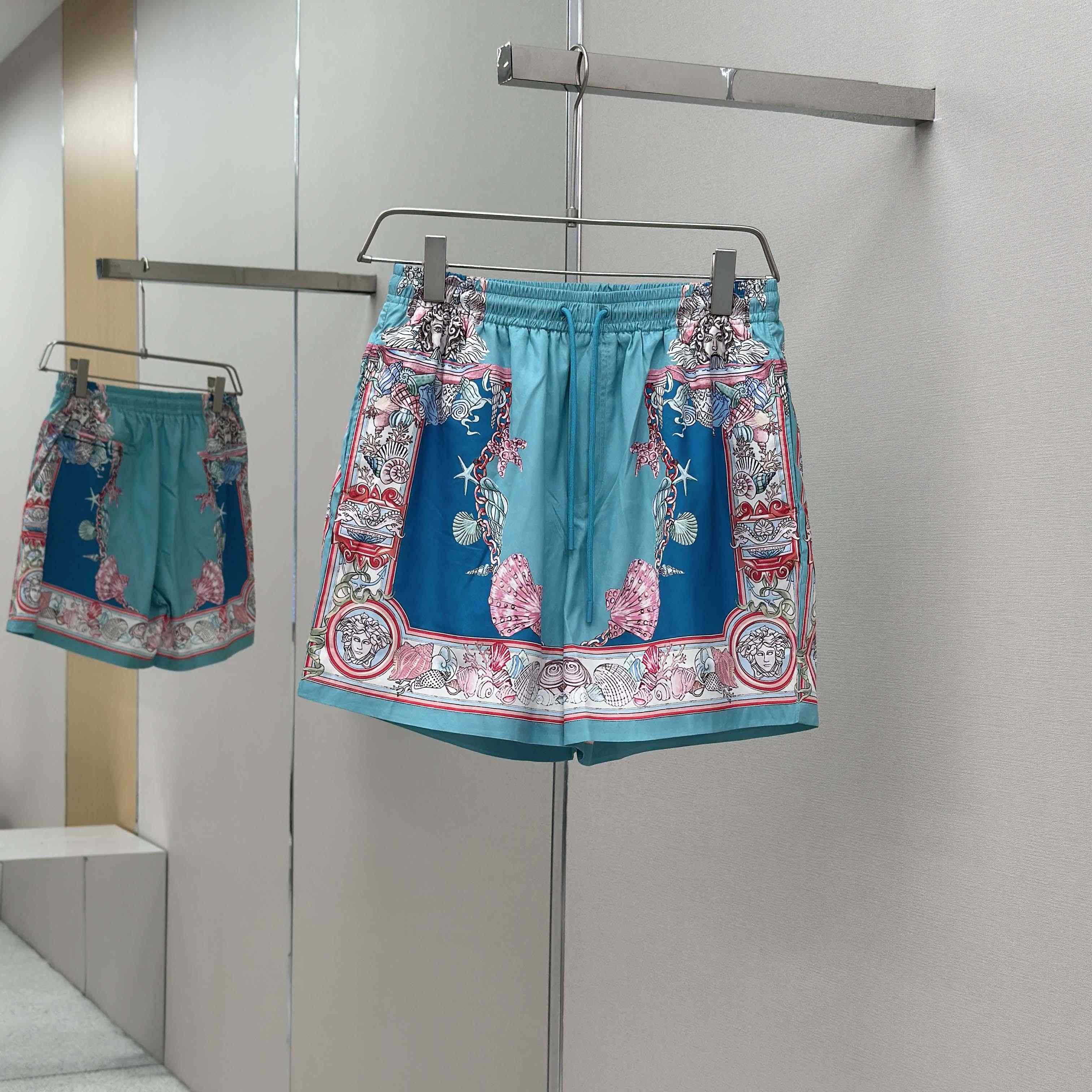 Versace Coral Theatre Swim Boardshorts  - DopestKickz