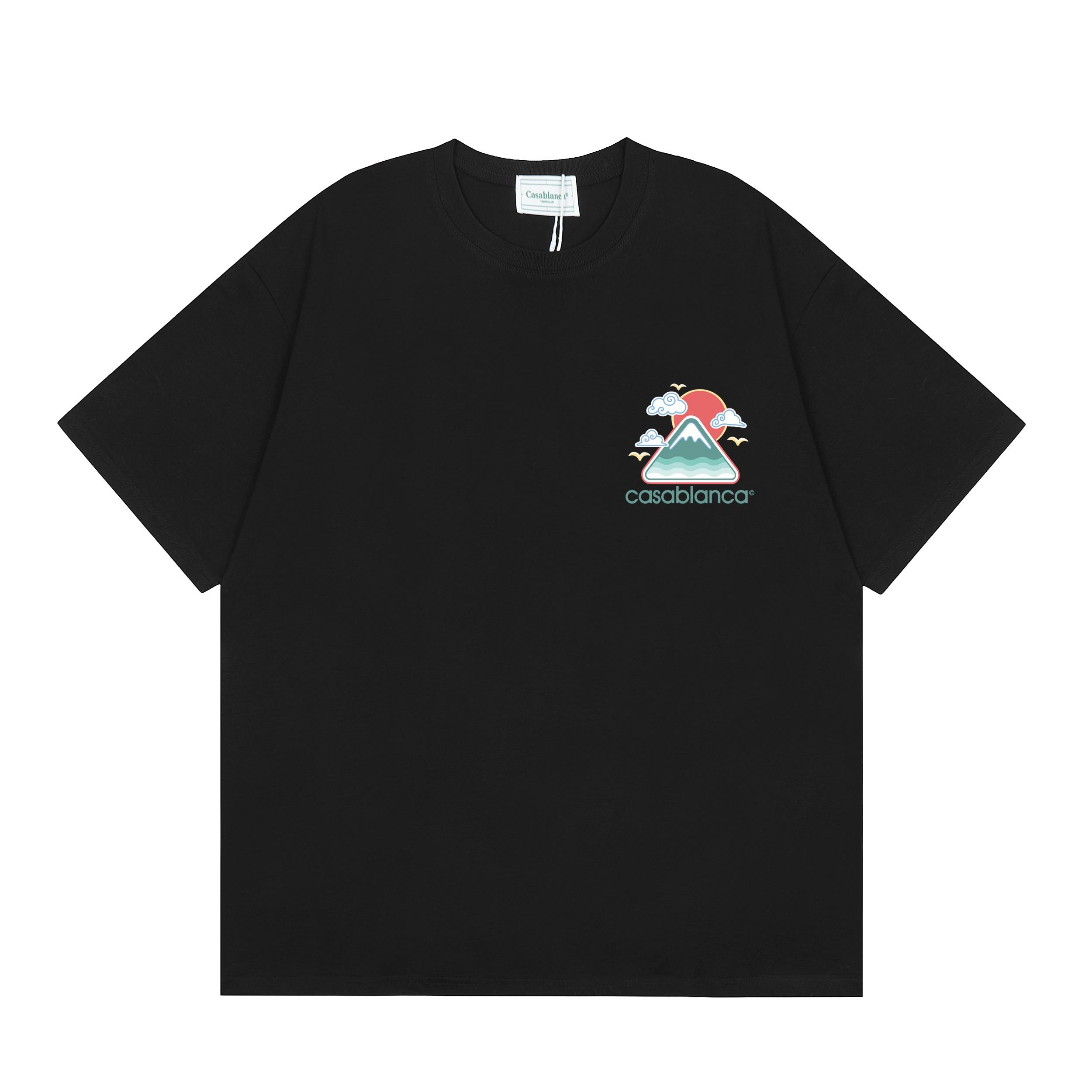 Casablanca cotton T-shirt    - DopestKickz