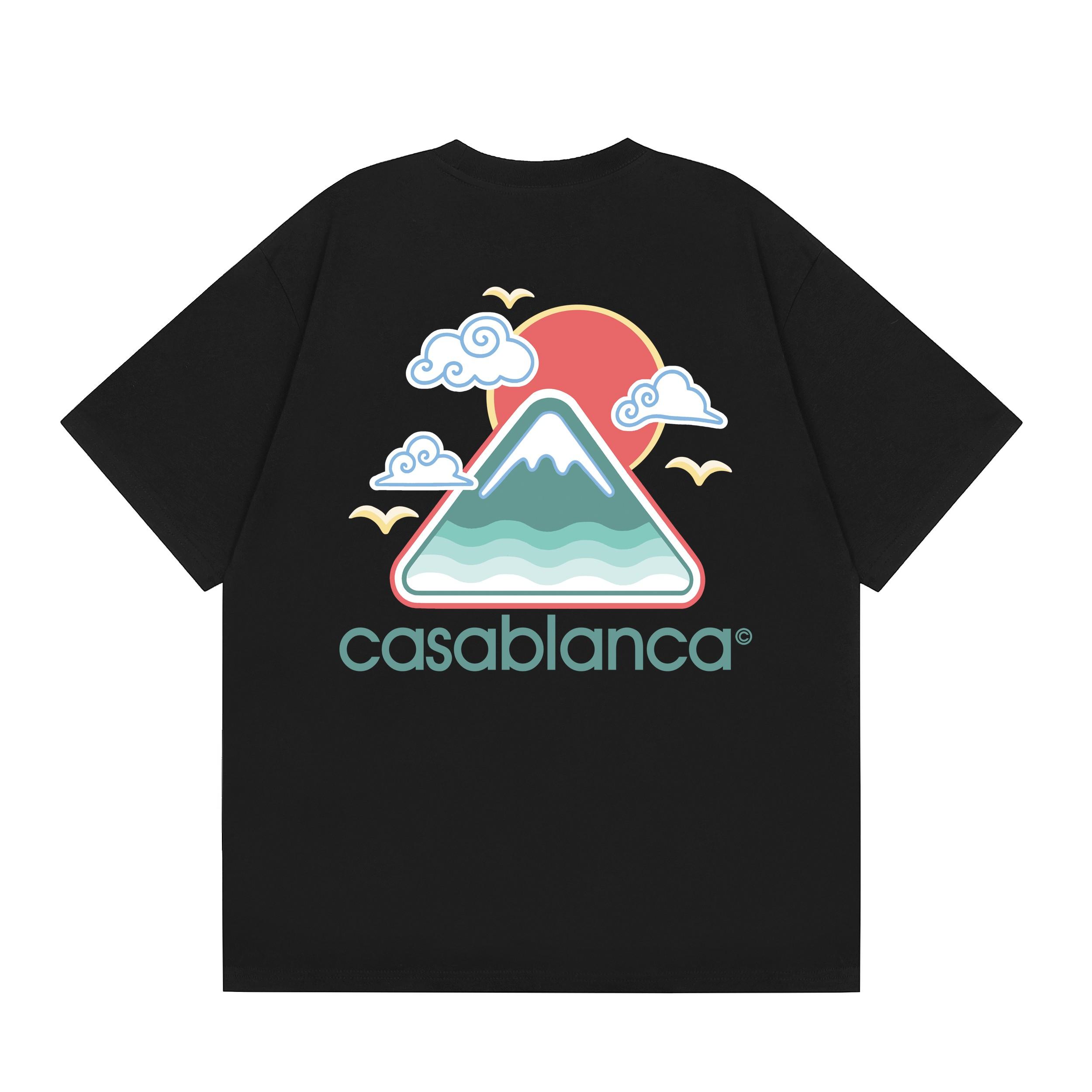 Casablanca cotton T-shirt    - DopestKickz