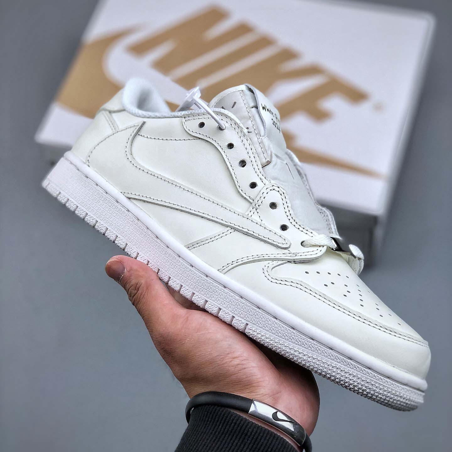 Travis Scott x Jordan Air Jordan 1 Low OG   TD1228-111  - DopestKickz