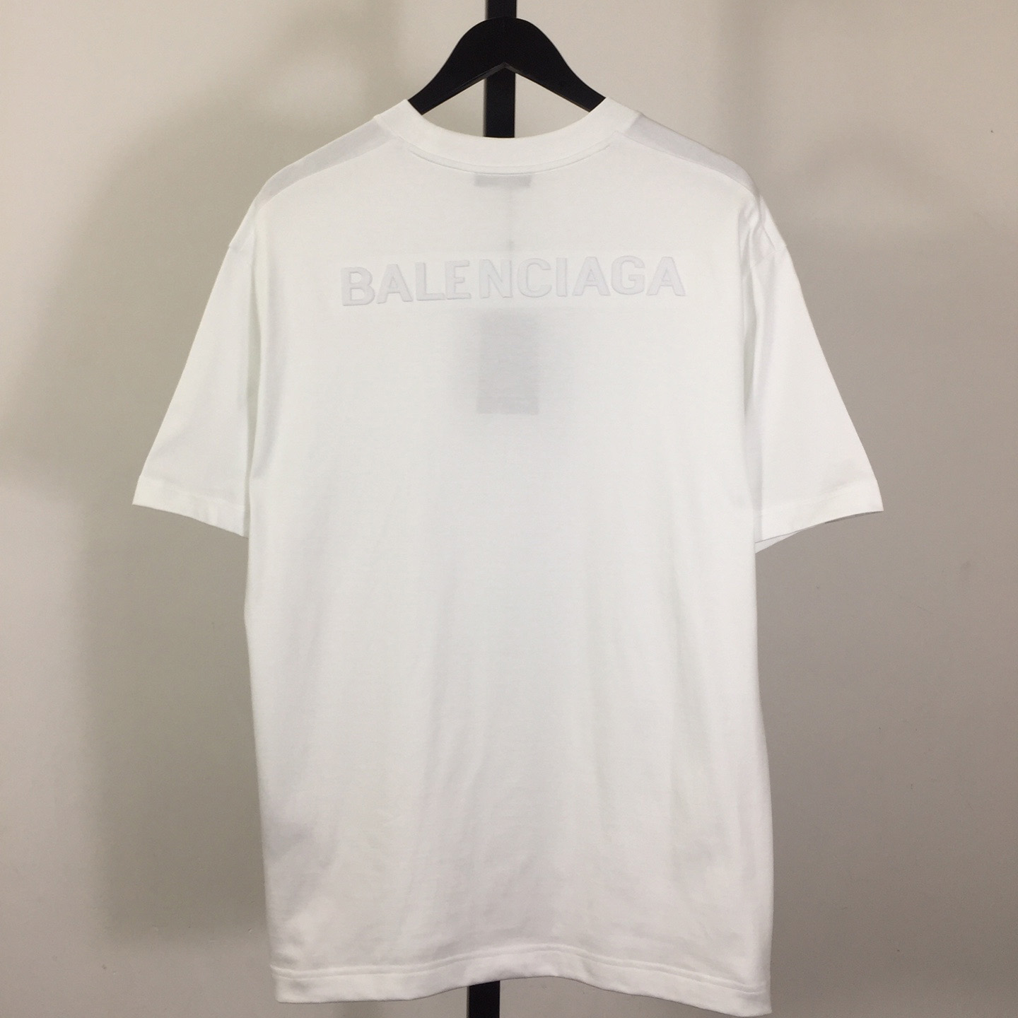 Balenciaga Embroidered Lettering Short Sleeve - DopestKickz