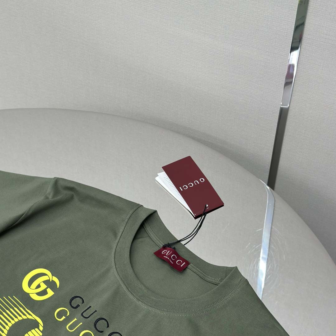 Gucci Printed Cotton Jersey T-shirt - DopestKickz