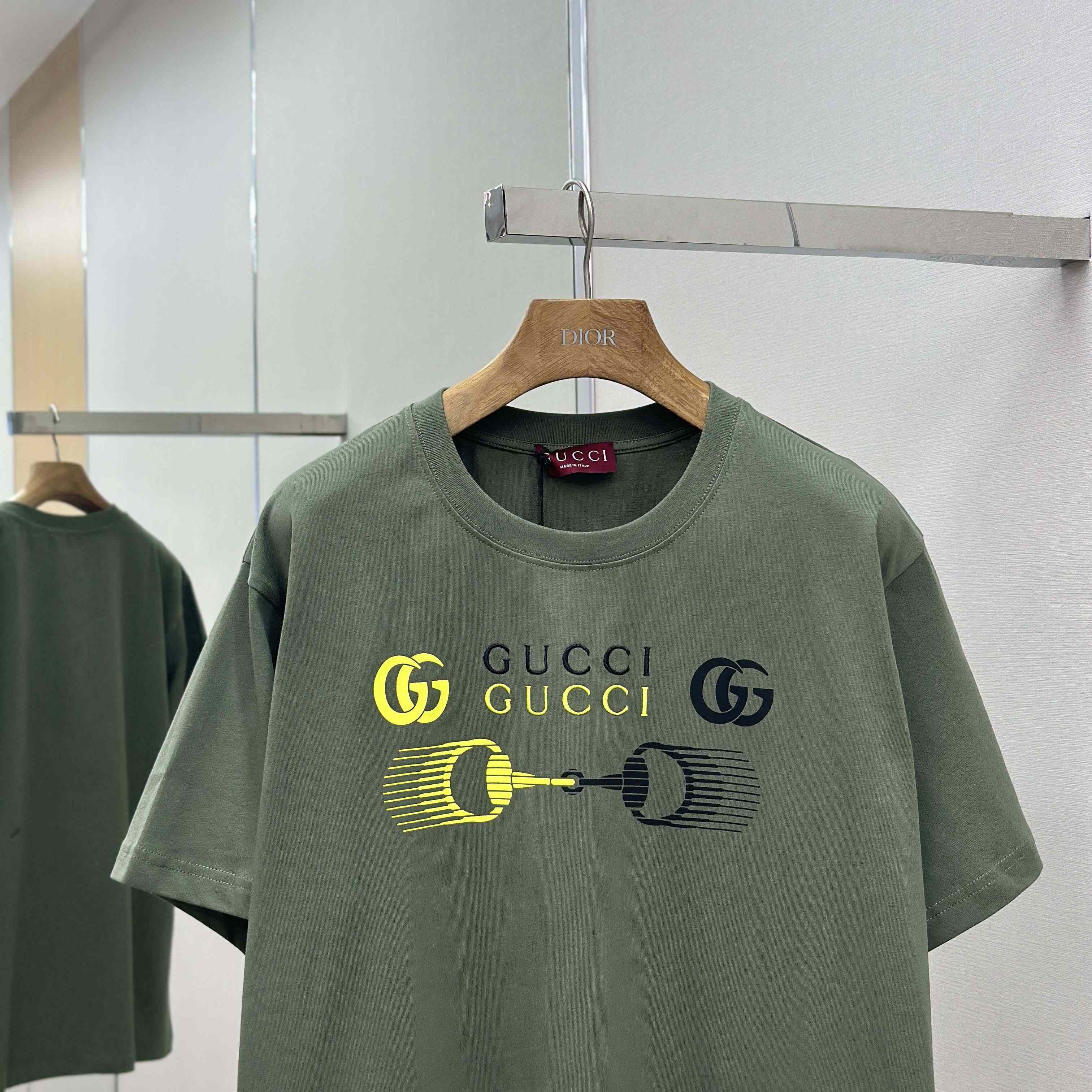 Gucci Printed Cotton Jersey T-shirt - DopestKickz