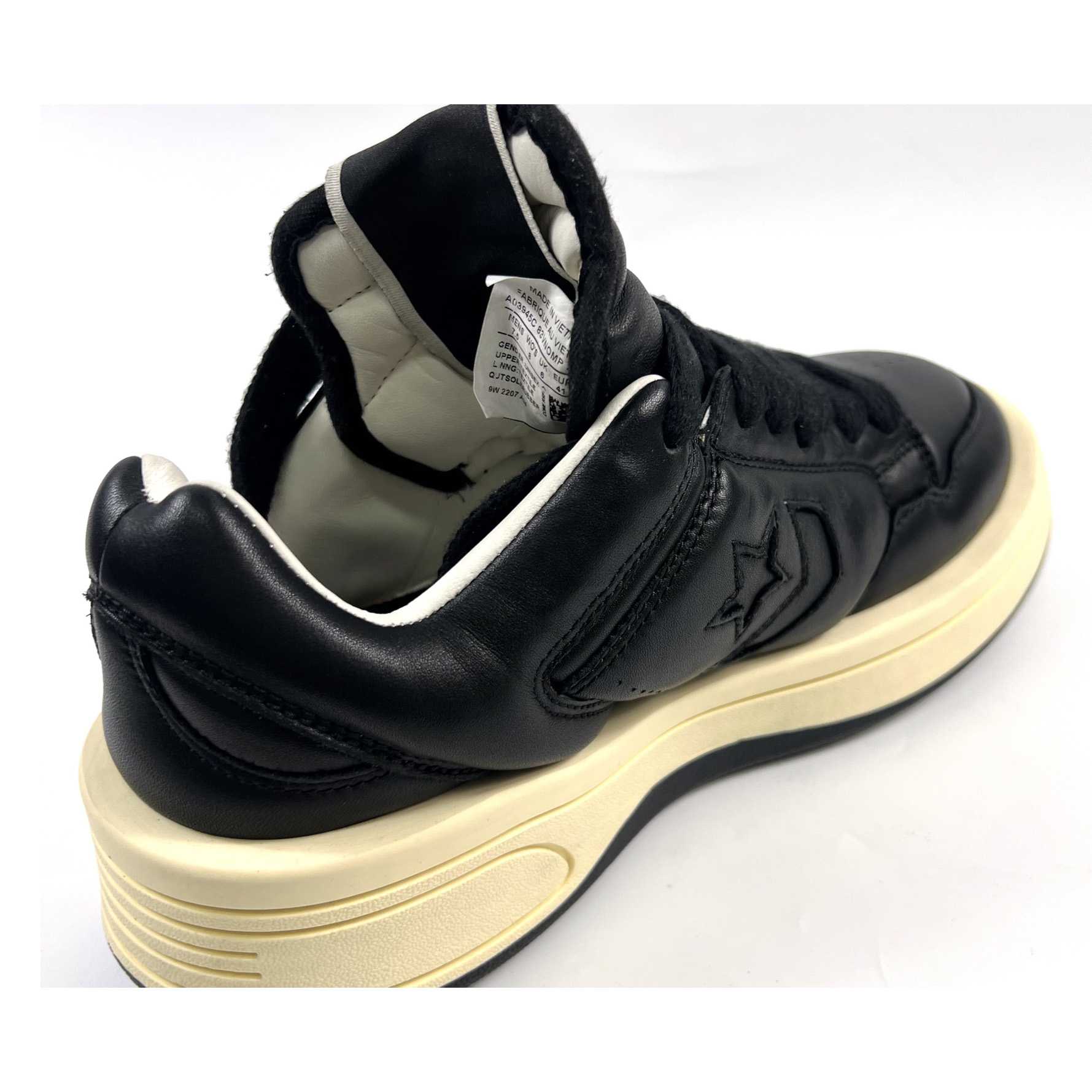 Rick Owens x DRKSHDW TURBOWPN Low 'Black Cloud Cream' - DopestKickz
