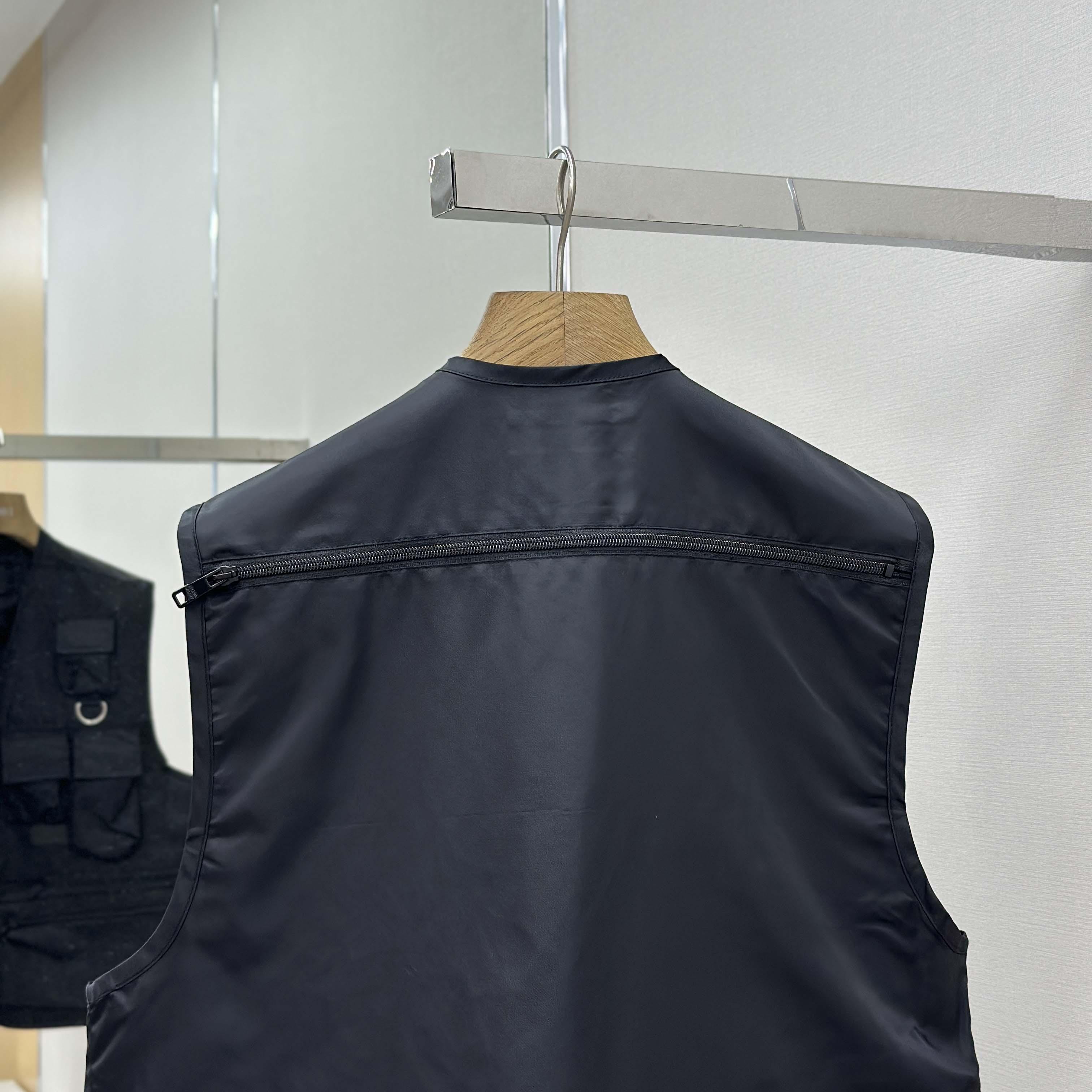 Prada Re-Nylon Utility Vest - DopestKickz