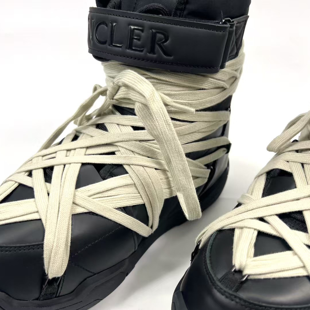 Moncler x Rick Owens Amber Snow Boot 'Black' - DopestKickz