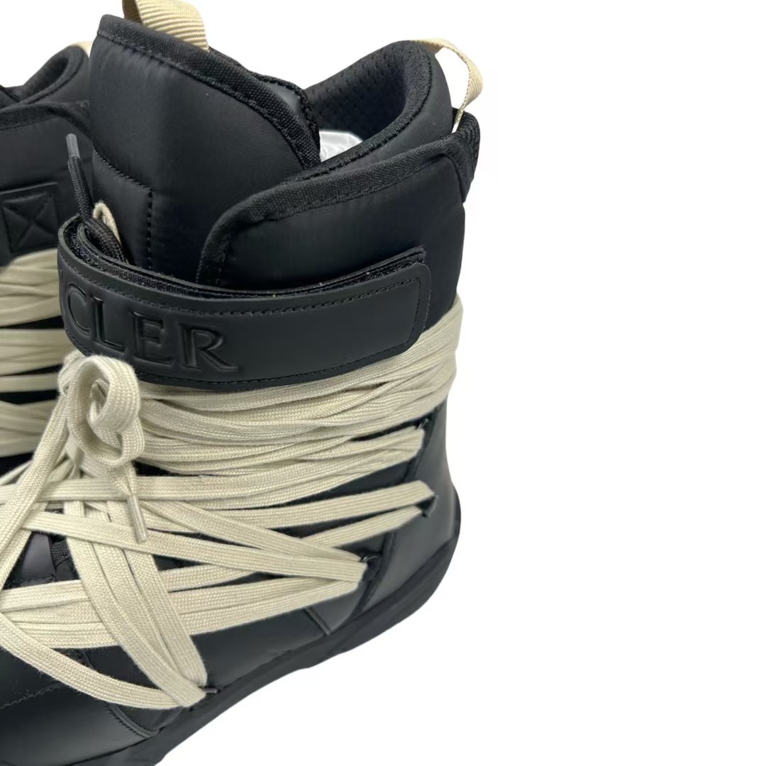 Moncler x Rick Owens Amber Snow Boot 'Black' - DopestKickz