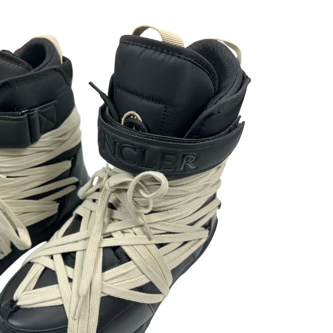 Moncler x Rick Owens Amber Snow Boot 'Black' - DopestKickz