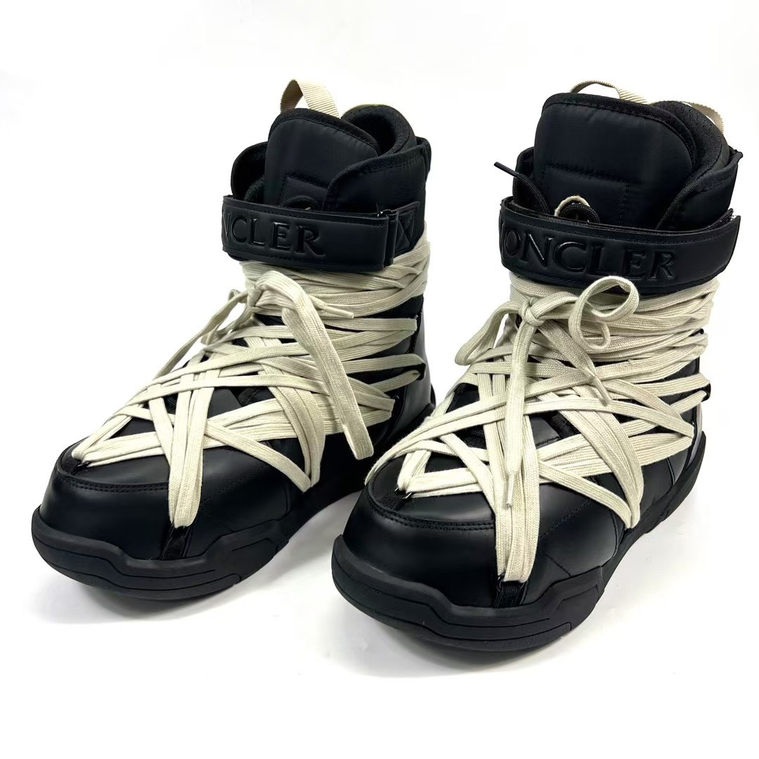 Moncler x Rick Owens Amber Snow Boot 'Black' - DopestKickz