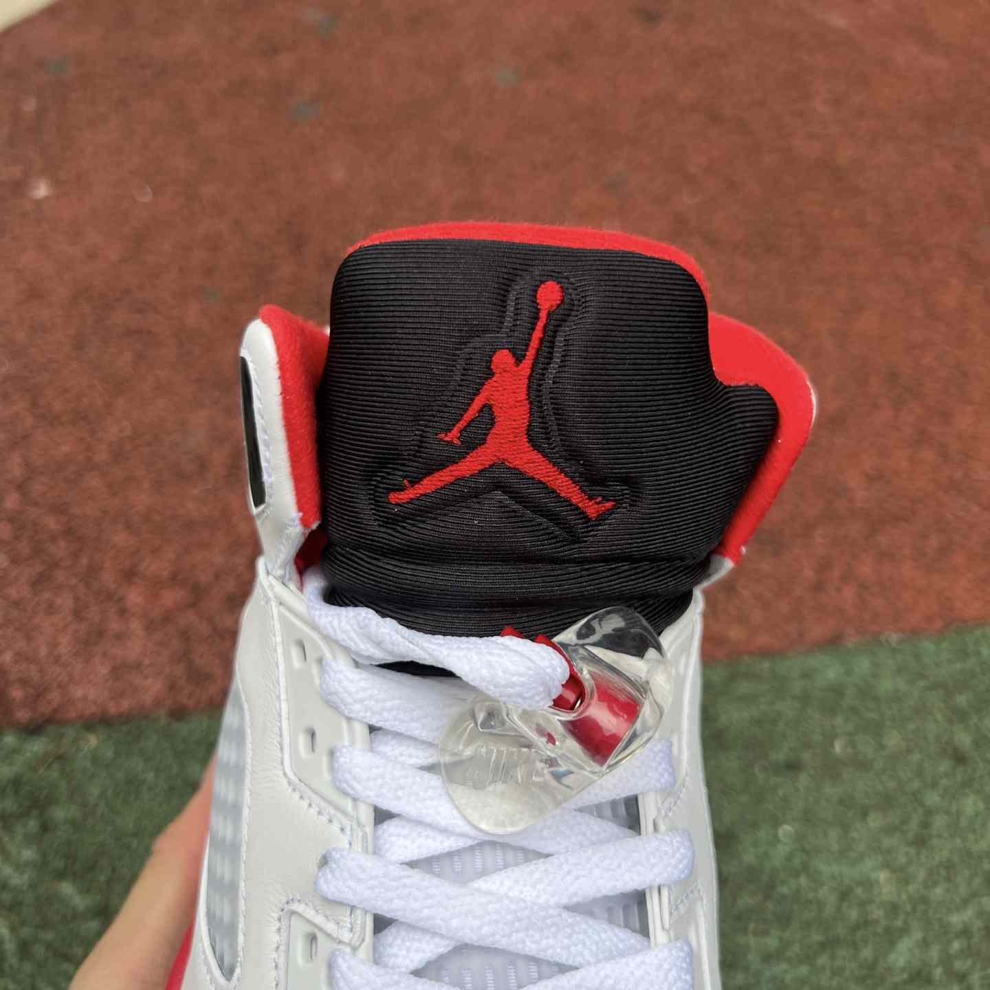 Air Jordan 5 “Fire Red Black Tongue” HQ7978-101 - DopestKickz