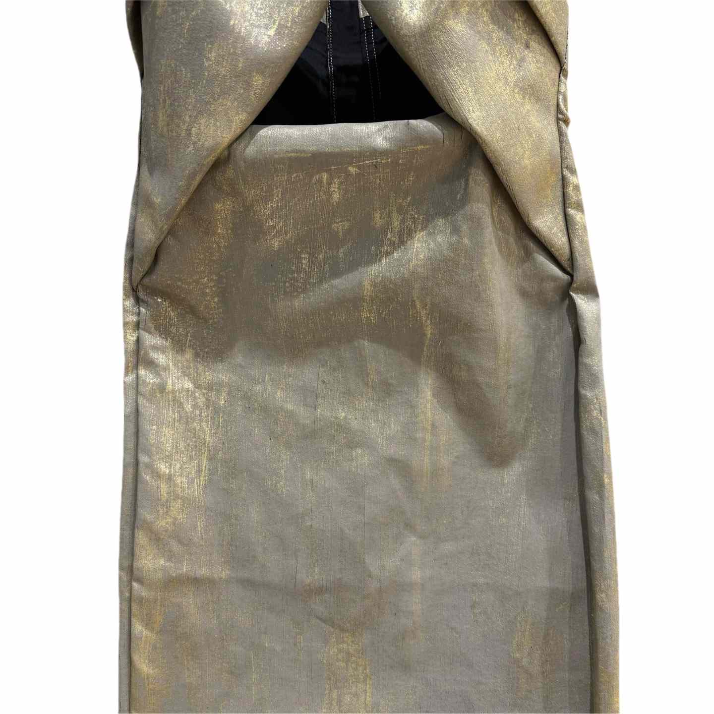 Rick Owens Gold Dress Prong Mini - DopestKickz