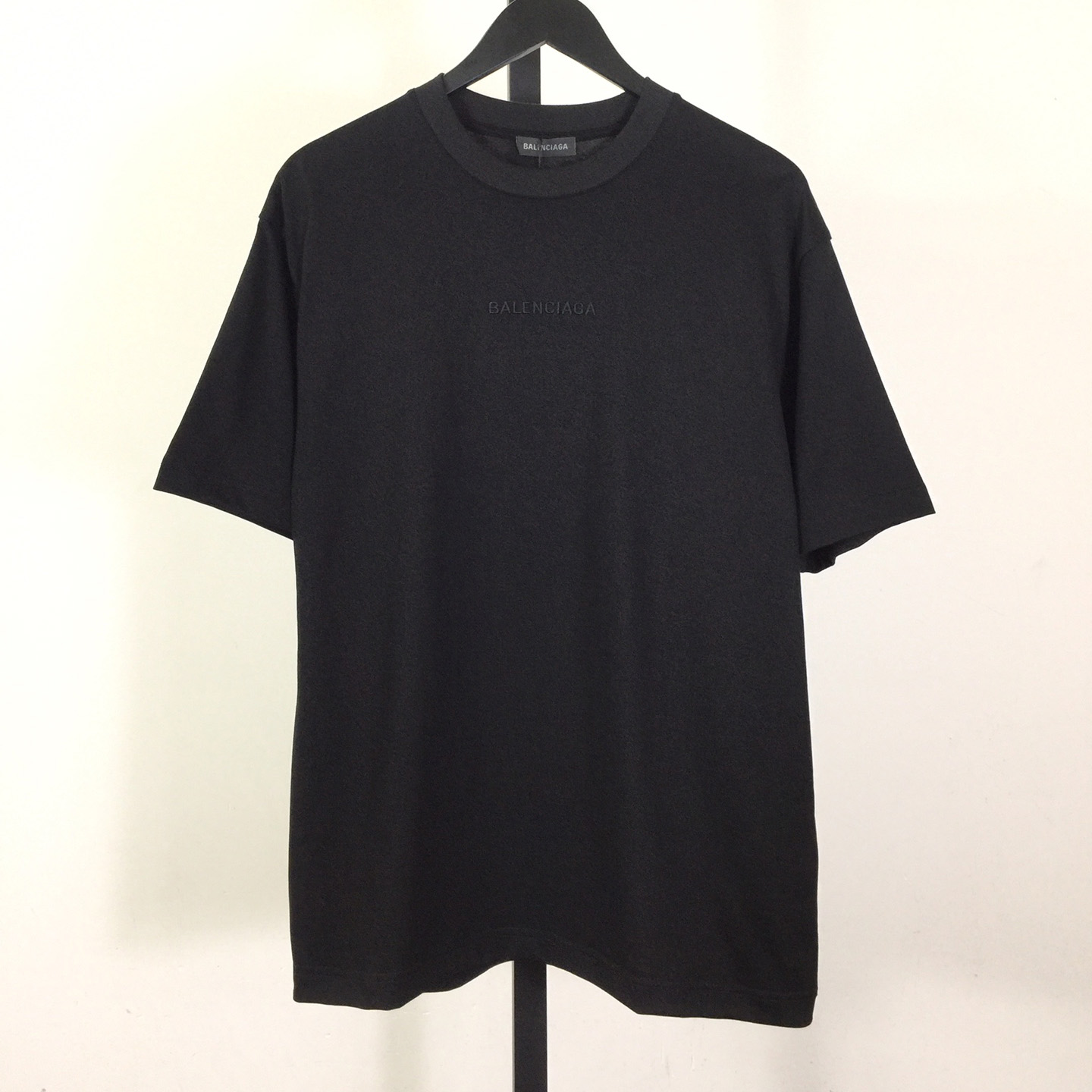 Balenciaga Embroidered Lettering Short Sleeve - DopestKickz