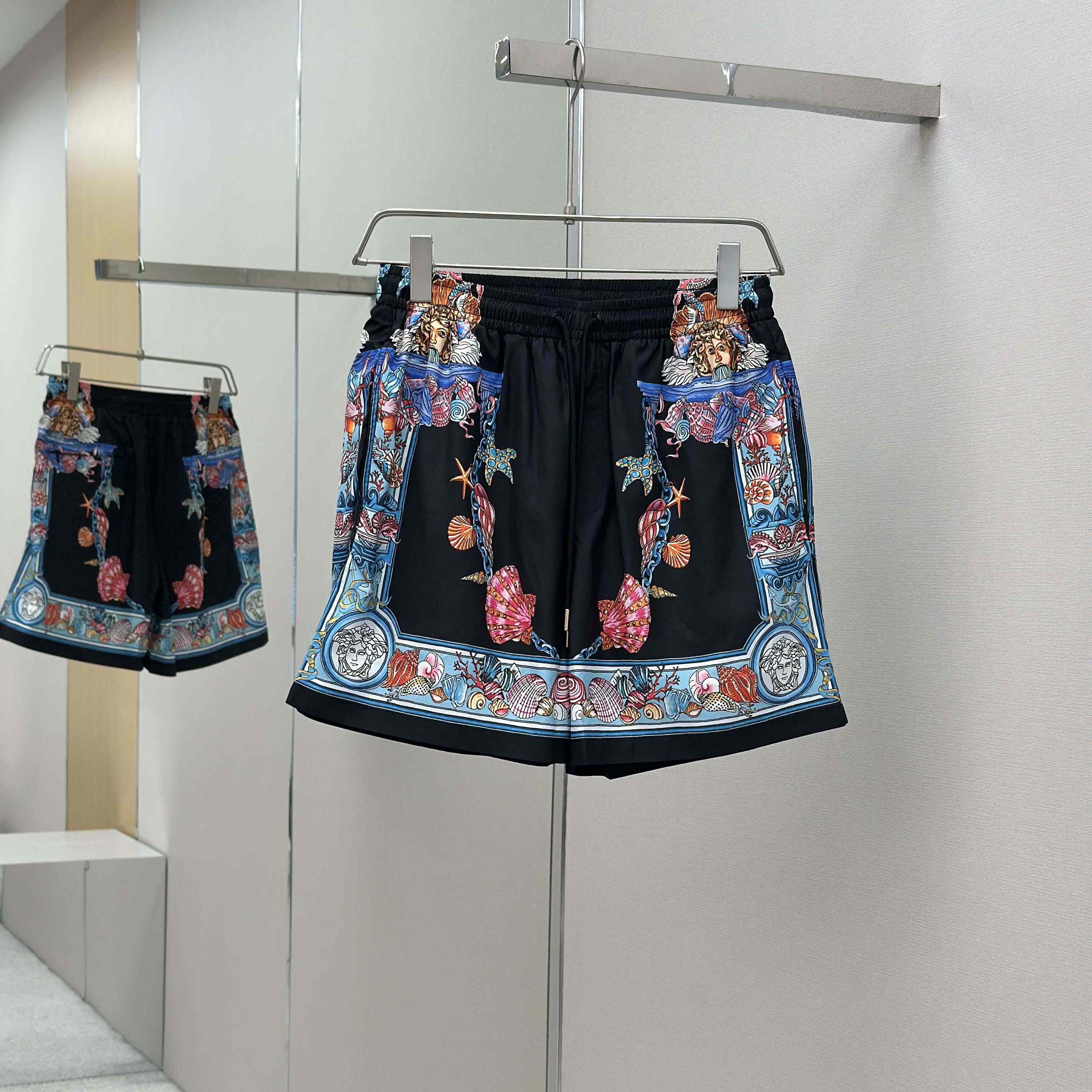 Versace Coral Theatre Swim Boardshorts  - DopestKickz