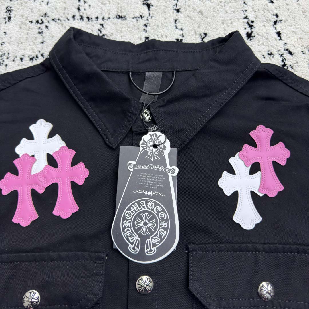 Chrome Hearts Denim Jacket - DopestKickz