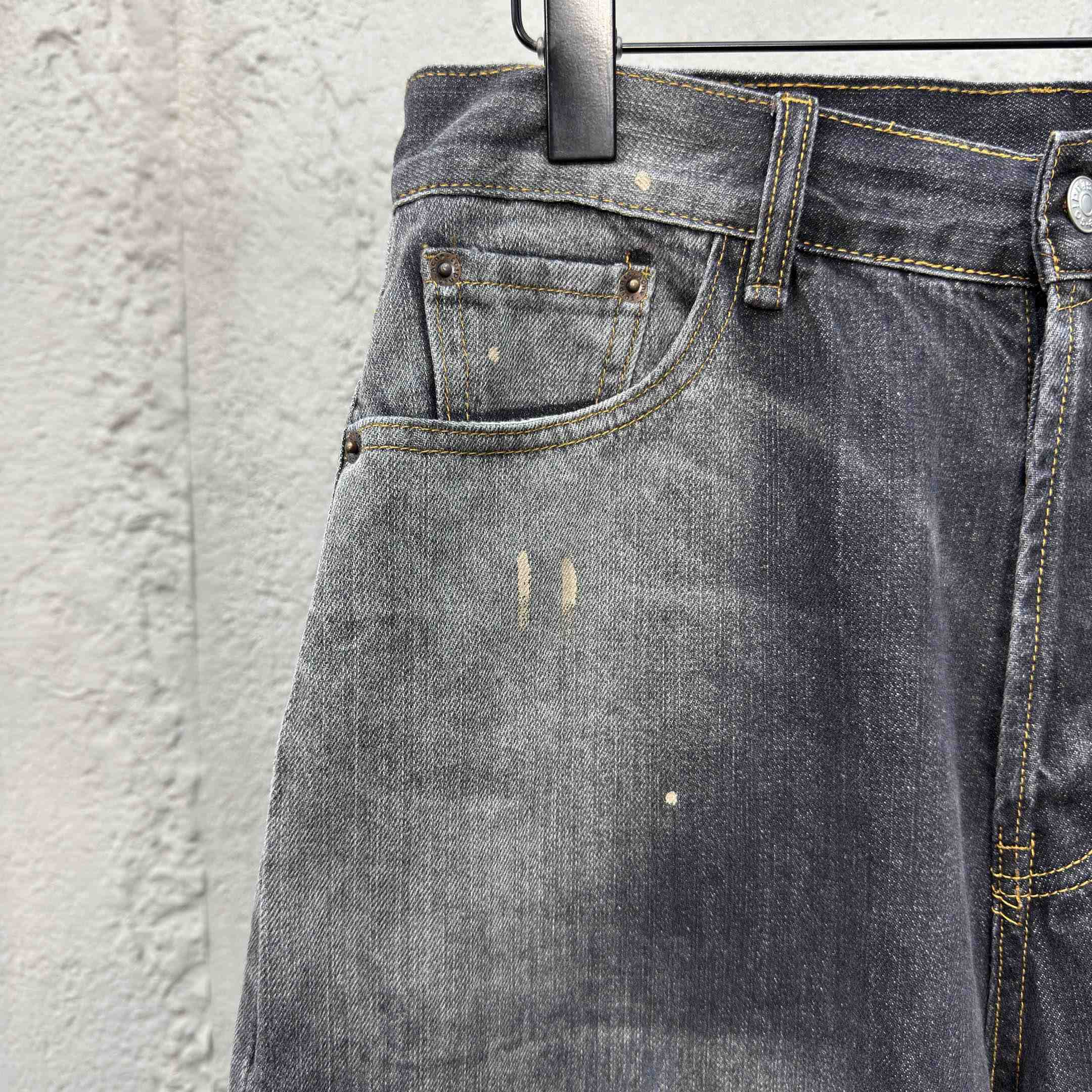 Acne Studios Denim Shorts - Loose Fit  - DopestKickz