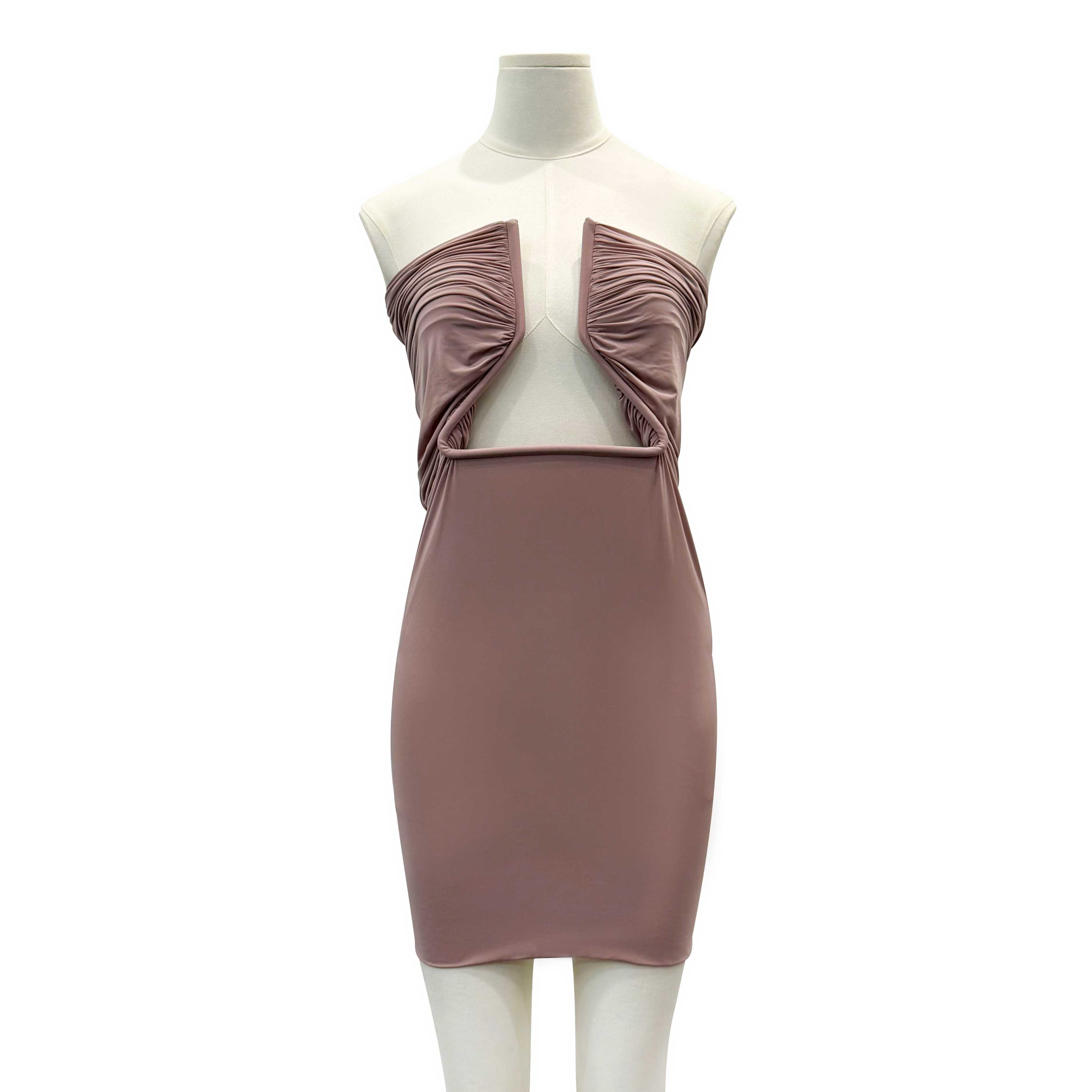 Rick Owens Jersey Prong Minidress - DopestKickz
