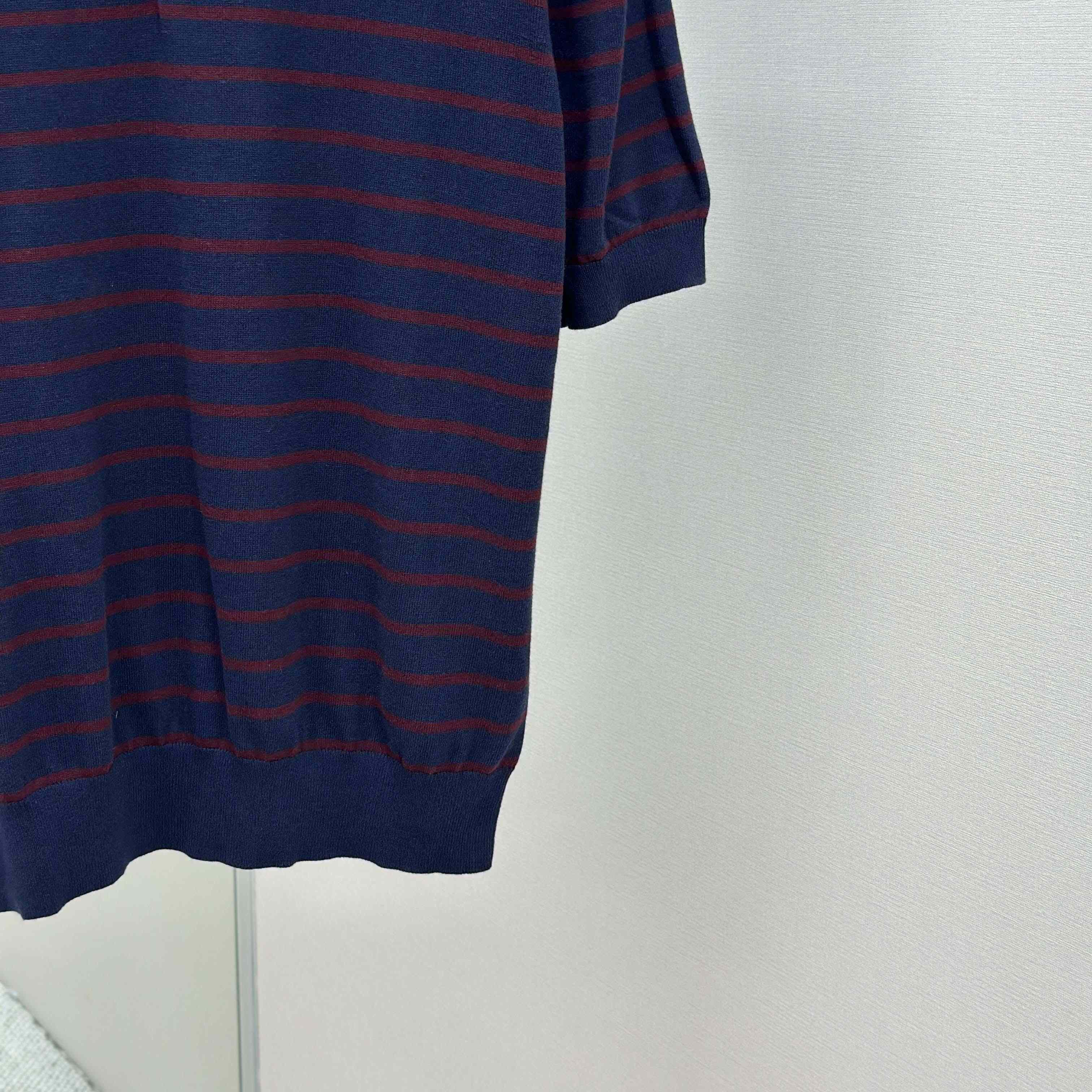 Celine Short-sleeved Polo Sweater In Fine Cotton - DopestKickz