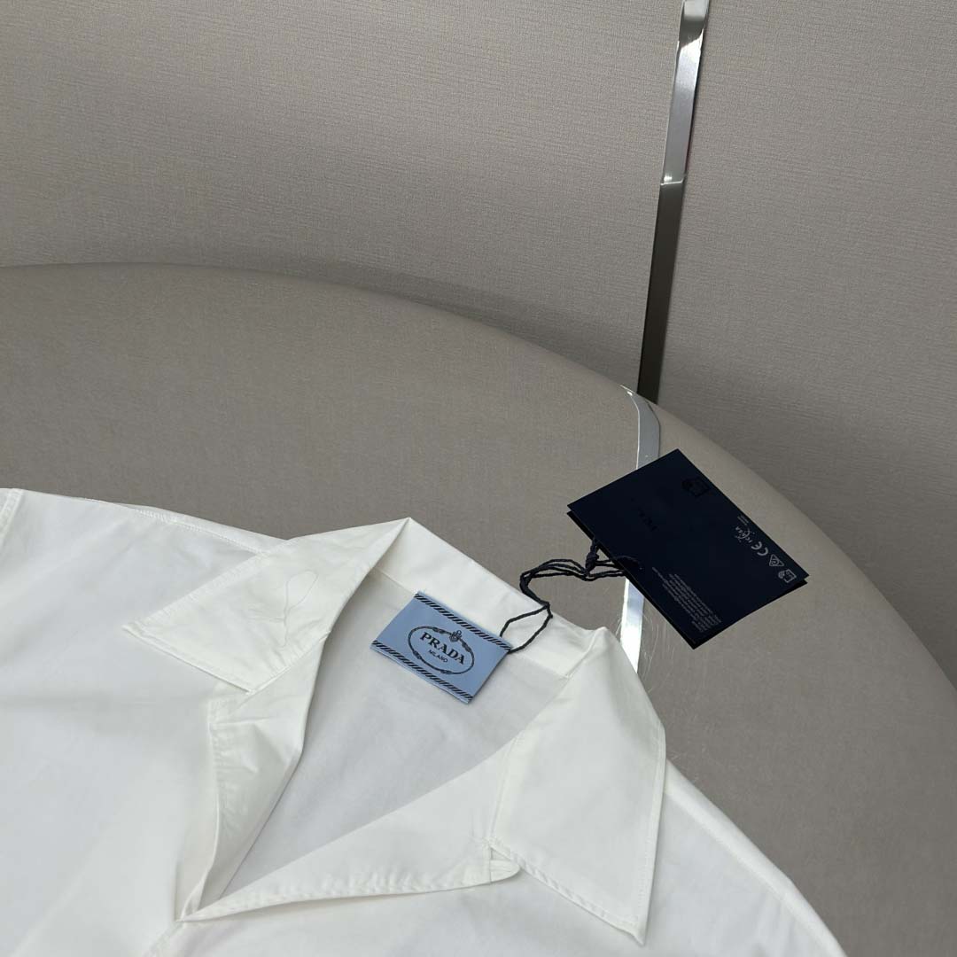 Prada Panelled Bowling-style Shirt - DopestKickz