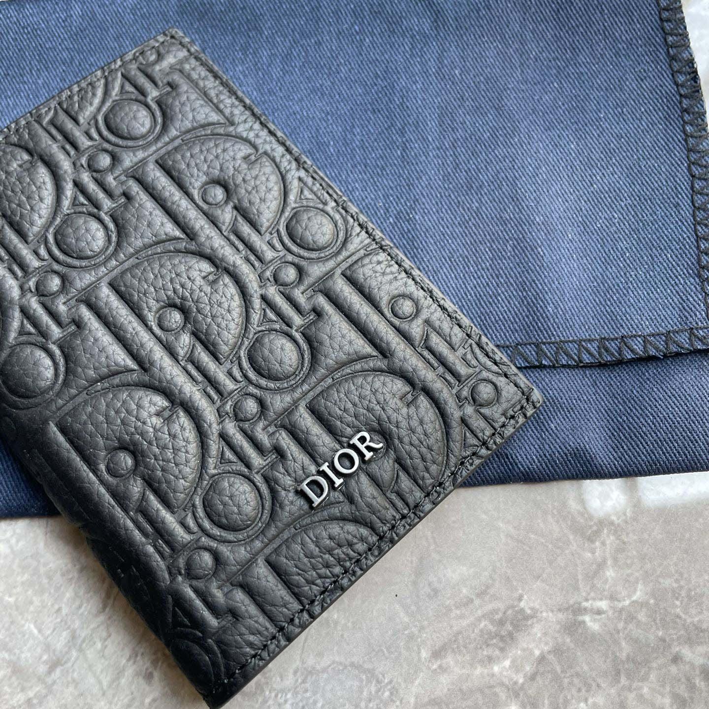 Dior Vertical Bifold Card Holder  - DopestKickz
