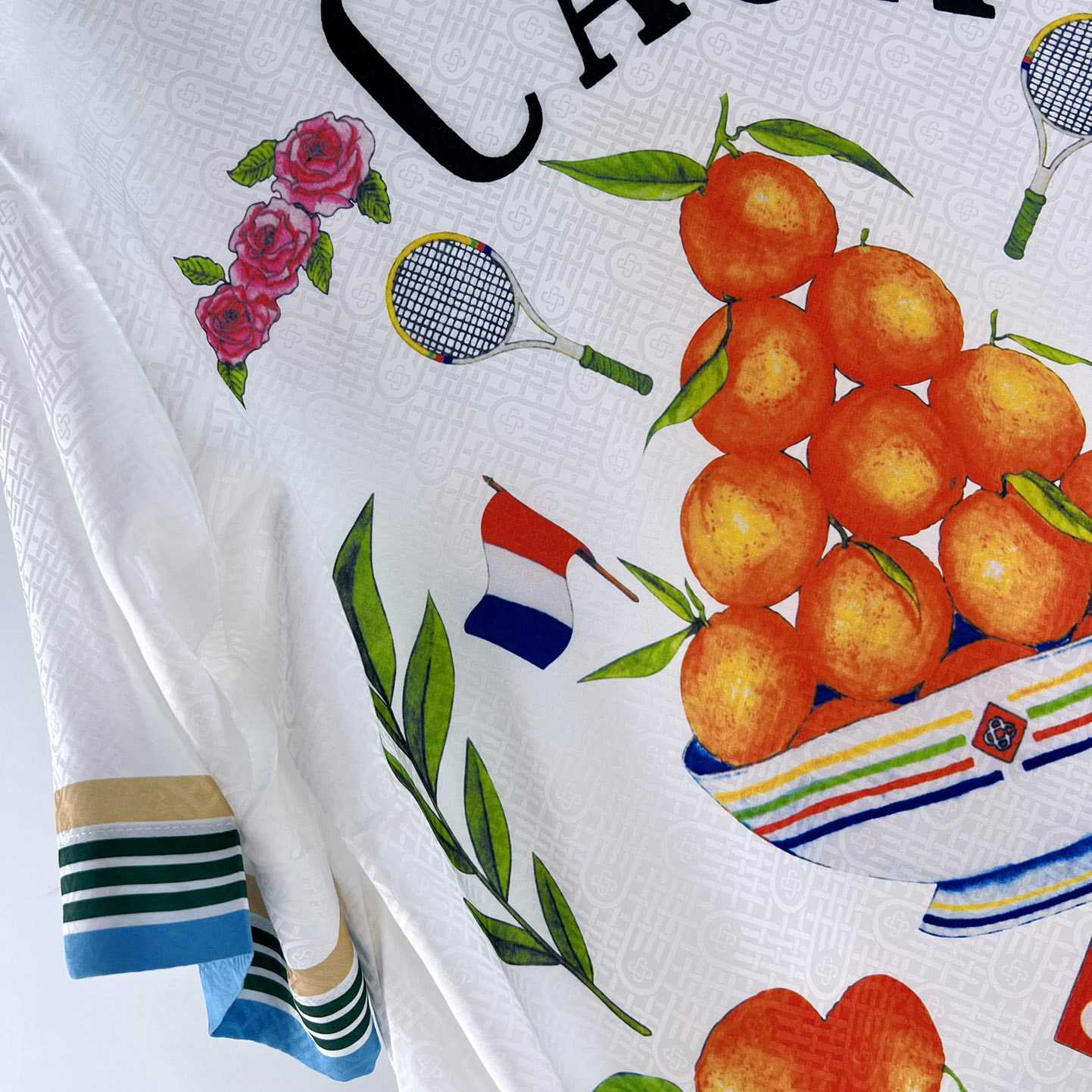 Casablanca Short Sleeve Shirt And Shorts - DopestKickz