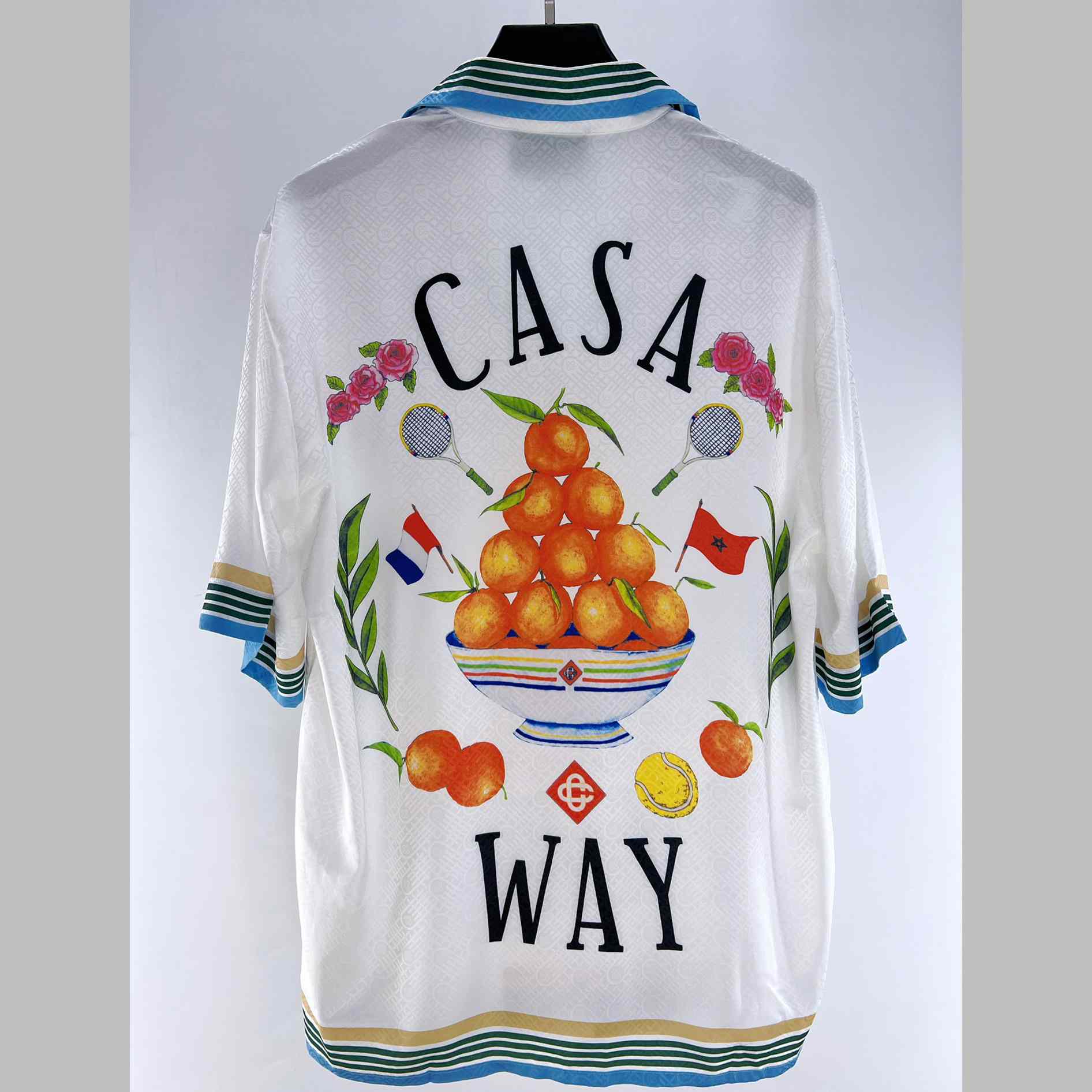 Casablanca Short Sleeve Shirt And Shorts - DopestKickz