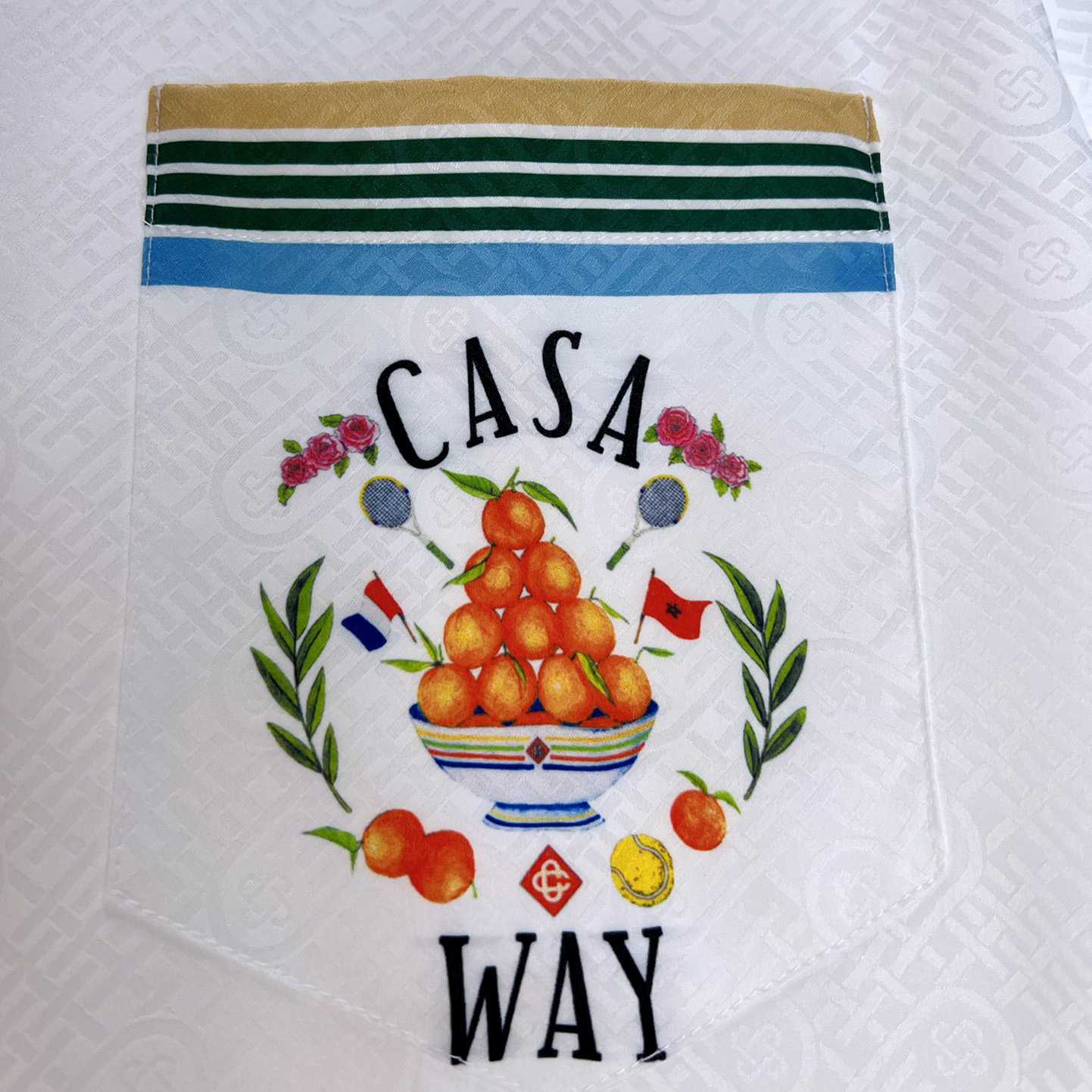 Casablanca Short Sleeve Shirt And Shorts - DopestKickz