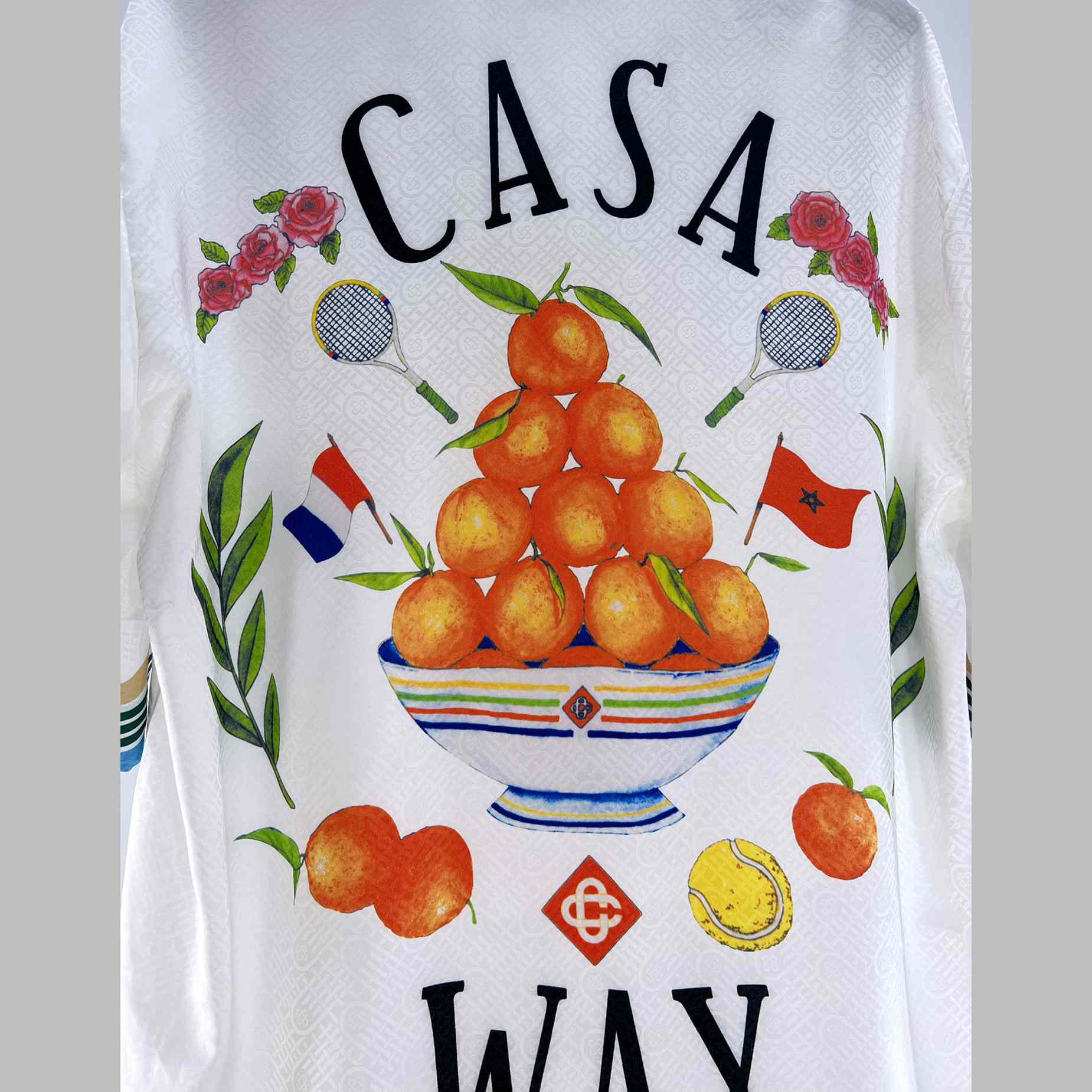 Casablanca Short Sleeve Shirt And Shorts - DopestKickz