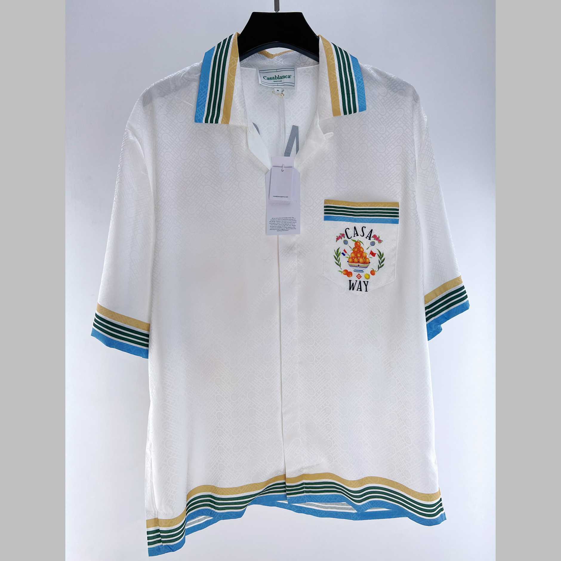 Casablanca Short Sleeve Shirt And Shorts - DopestKickz