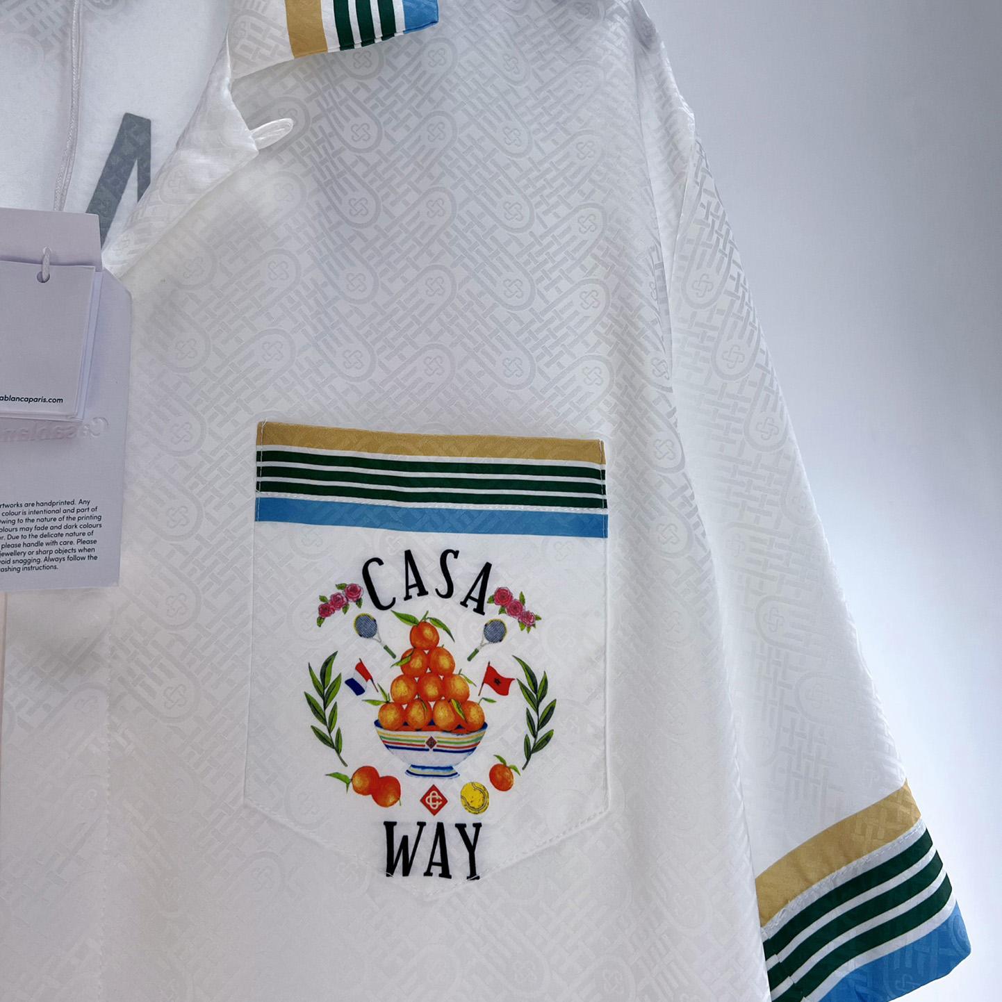 Casablanca Short Sleeve Shirt And Shorts - DopestKickz