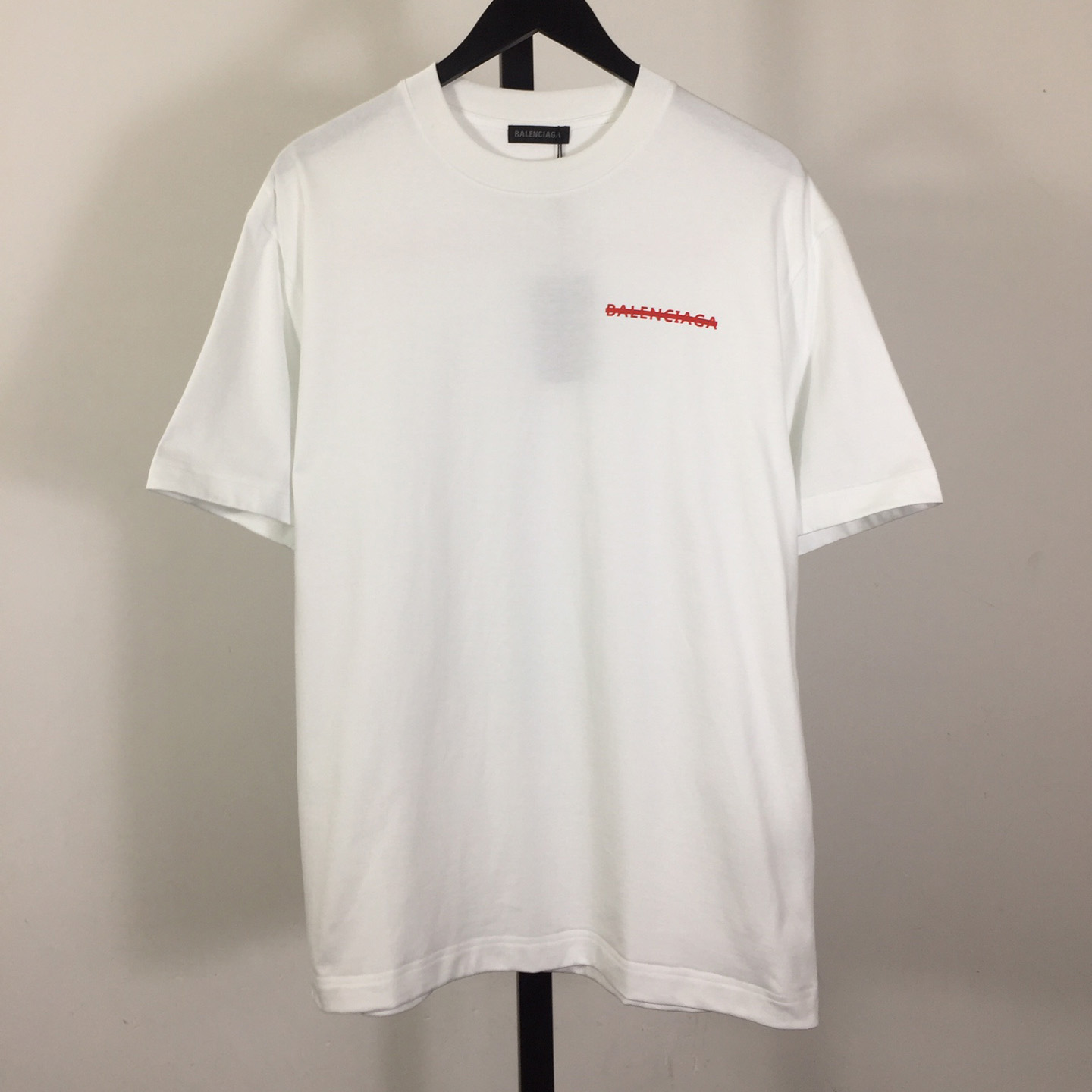 Balenciaga Printed Letter Short Sleeve - DopestKickz