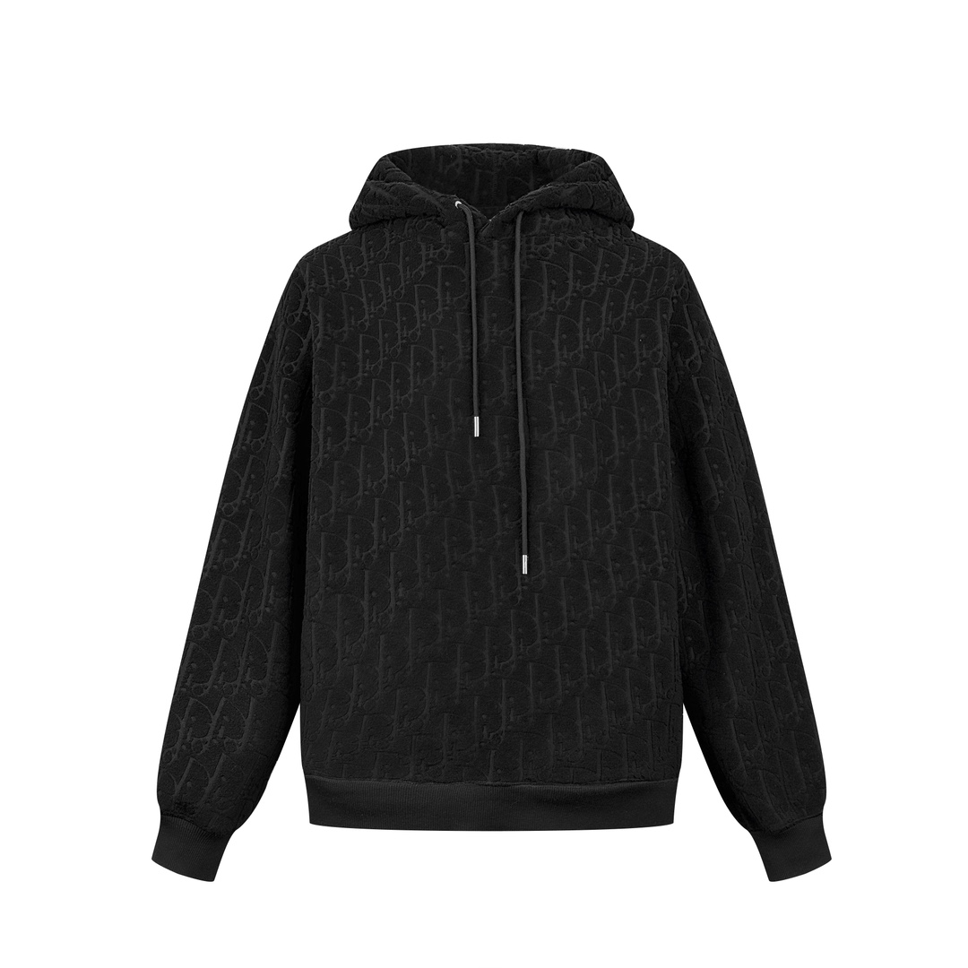 Dior Oblique Relaxed-Fit Hooded Sweatshirt  - DopestKickz