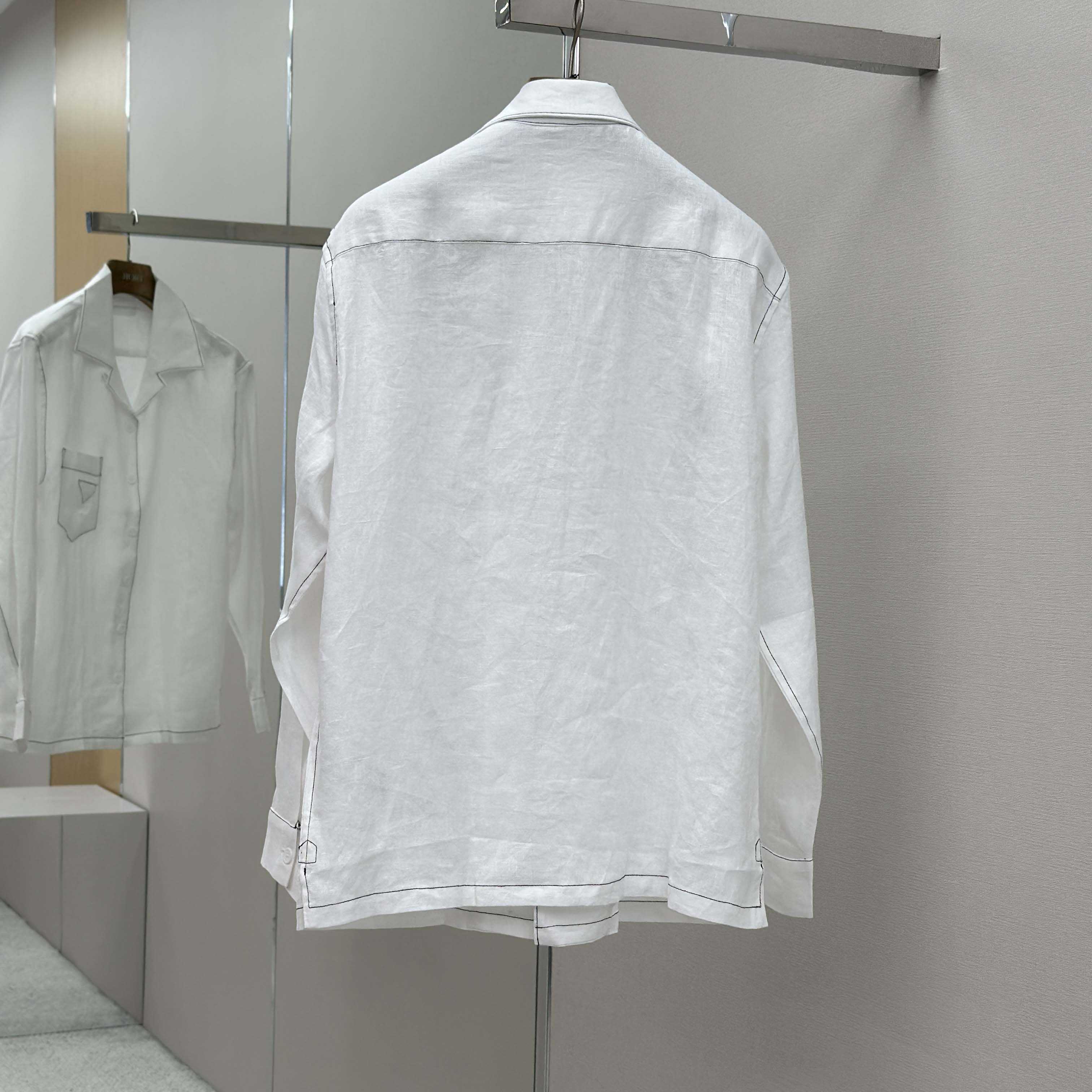 Prada Linen Shirt - DopestKickz