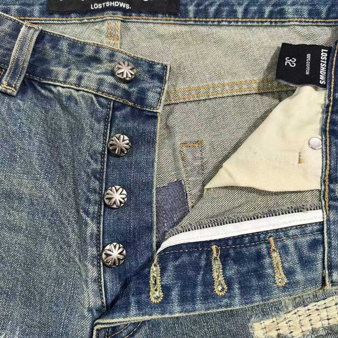 Lost Shadows DSTRY Denim Short  - DopestKickz