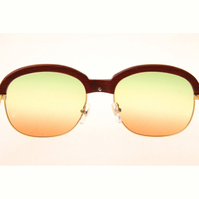 Cartier CT_1116679 Sunglasses In Gold Three Color Lens - DopestKickz