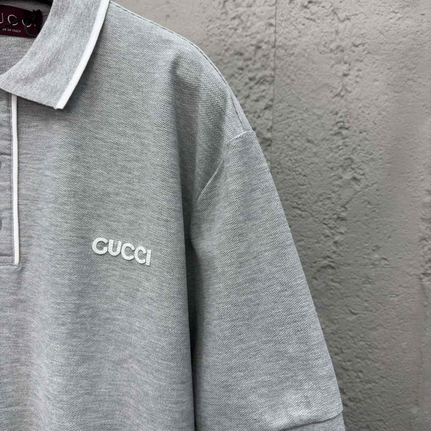 Gucci Cotton Piquet Polo Shirt - DopestKickz