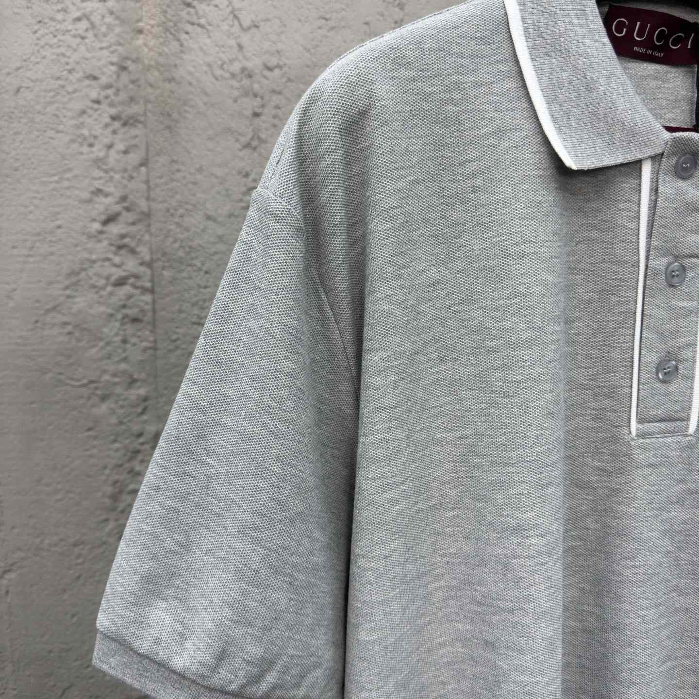 Gucci Cotton Piquet Polo Shirt - DopestKickz