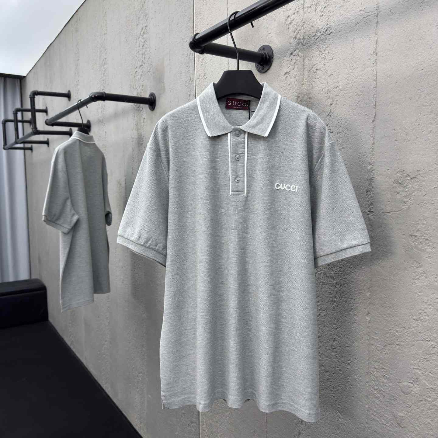 Gucci Cotton Piquet Polo Shirt - DopestKickz