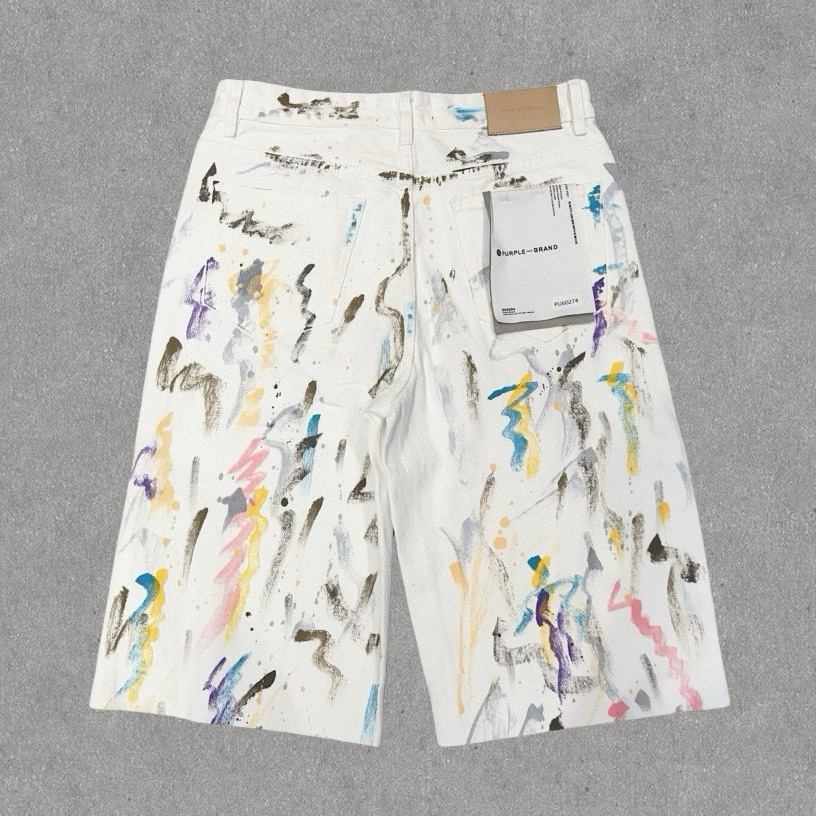 Purple-Brand Shorts  6027-1 - DopestKickz