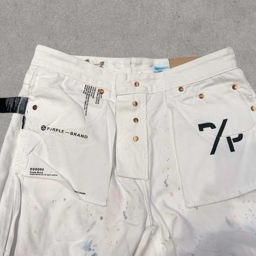Purple-Brand Shorts  6027-1 - DopestKickz