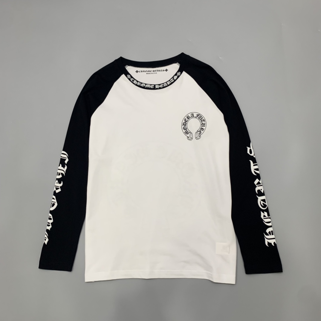 Chrome Hearts Horseshoe Neck Tee - DopestKickz