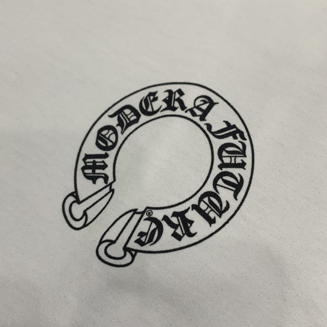 Chrome Hearts Horseshoe Neck Tee - DopestKickz